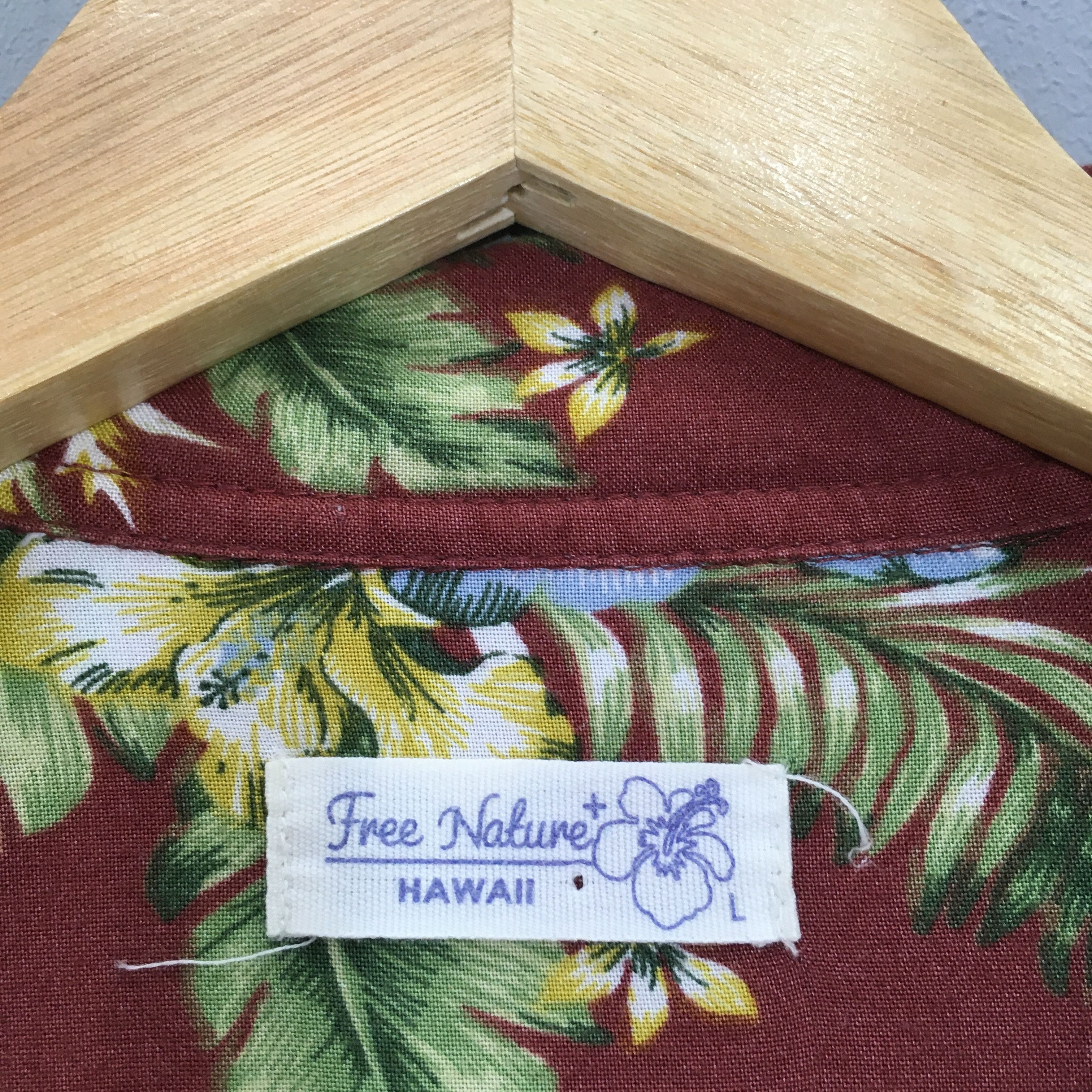 Vintage Vintage 90s Aloha Floral Hawaiian Rayon Shirt Large Size US L / EU 52-54 / 3 - 5 Thumbnail