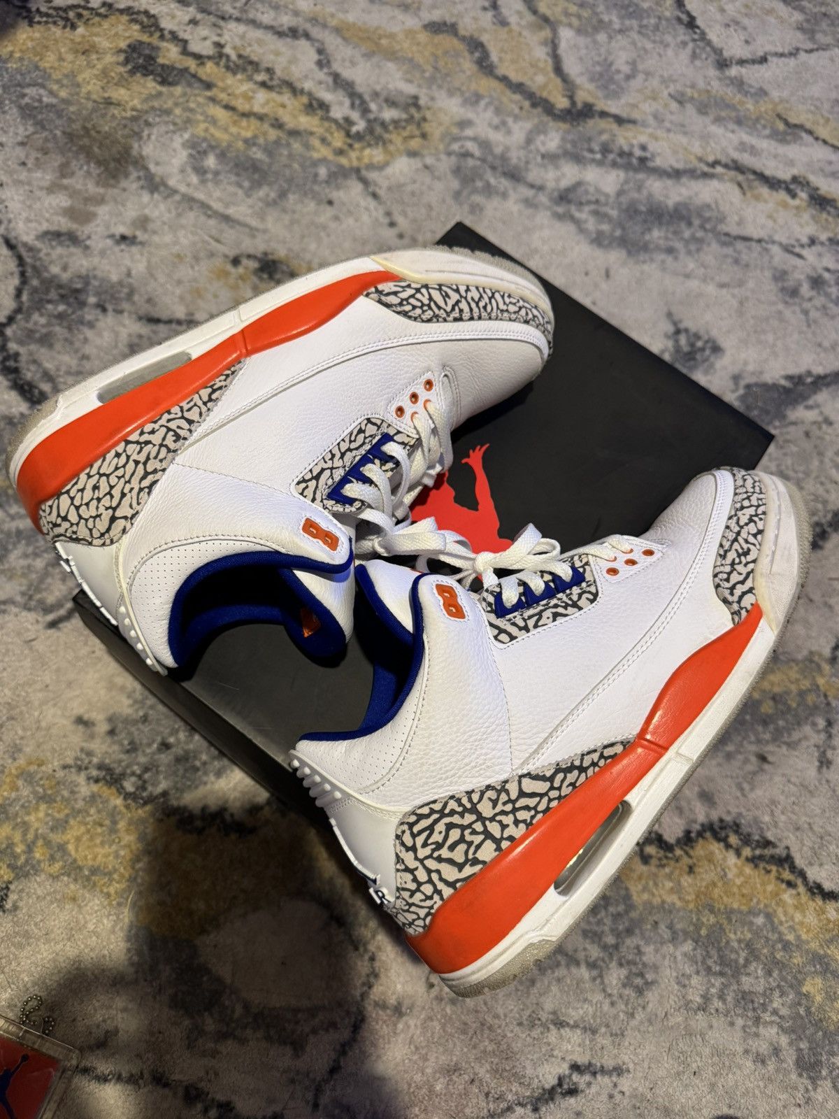 Jordan Brand × Nike Jordan 3’s “Knicks” Size US 10.5 / EU 43-44 - 1 Thumbnail