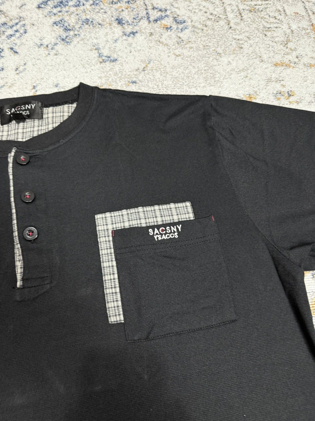 Yohji Yamamoto Sacsny y'saccs by yohji yamamoto tshirt Size US XL / EU 56 / 4 - 3 Thumbnail