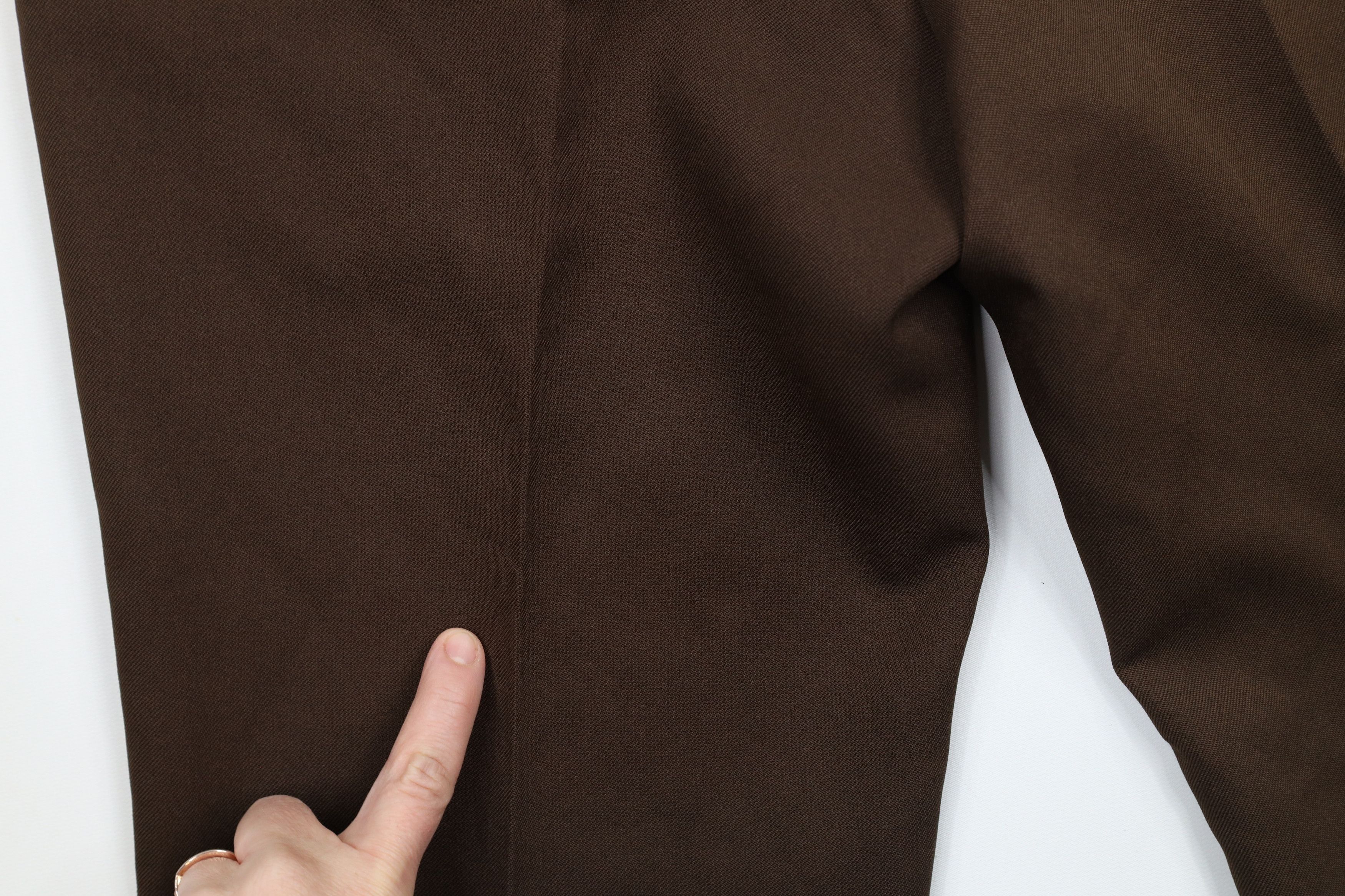 Vintage Vintage 70s Streetwear Flared Wide Leg Chino Pants Brown USA Size US 32 / EU 48 - 14 Thumbnail