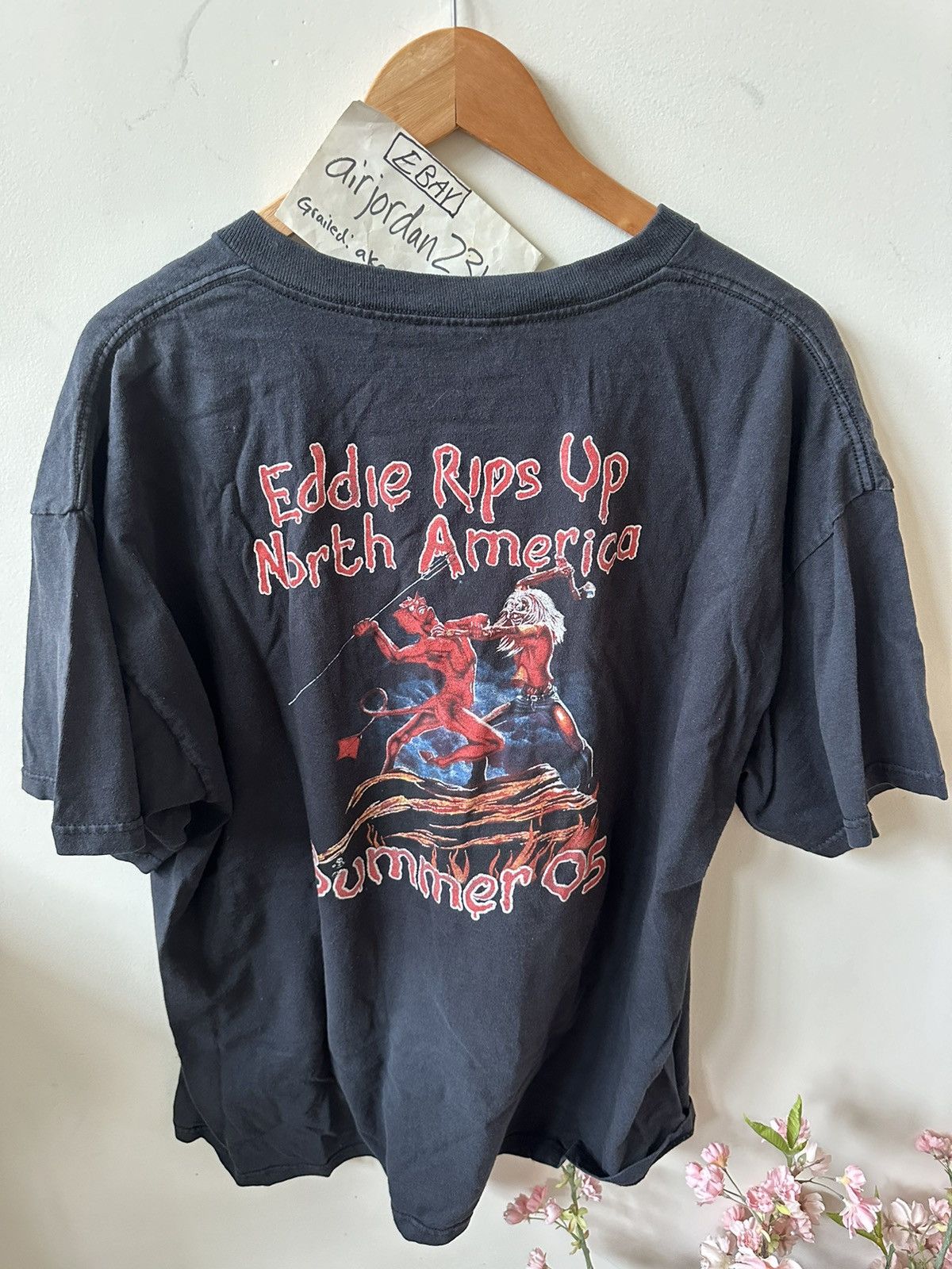 Band Tees Rare Vintage Iron Maiden Eddie Beast Metal VTG Rock Band tee Size US XL / EU 56 / 4 - 3 Thumbnail
