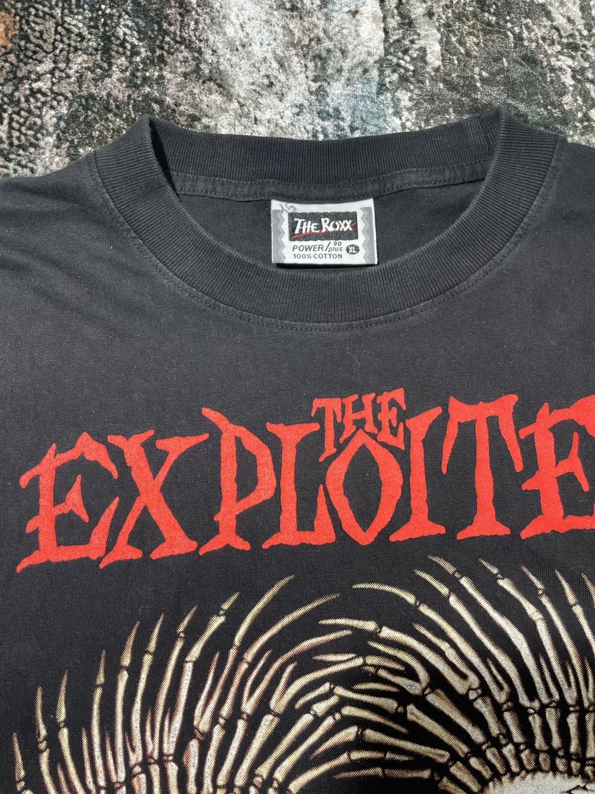 Vintage The Exploited official vintage t-shirt FuckThe System, 2000s Size US L / EU 52-54 / 3 - 5 Thumbnail