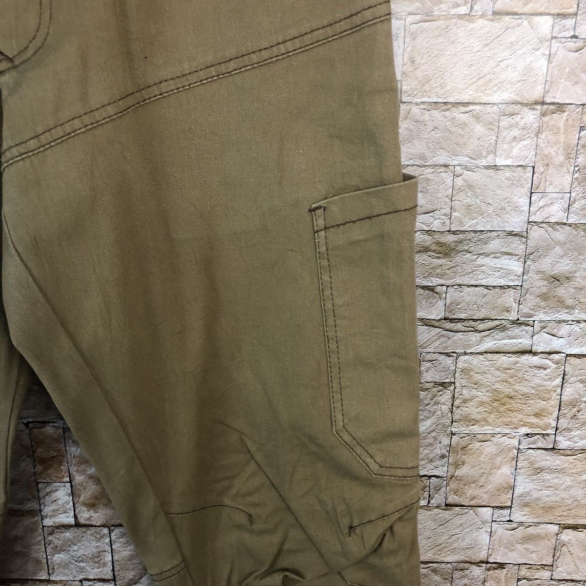 Japanese Brand × Vintage Japanese Brand vintage utility Brown Joggers Pants #A97 Size US 29 - 11 Thumbnail
