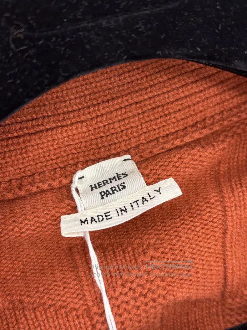 Hermes Hermes Spring/Summer 2025 'H' Pattern Solid Color Wool Kni Size XS / US 0-2 / IT 36-38 - 3 Thumbnail