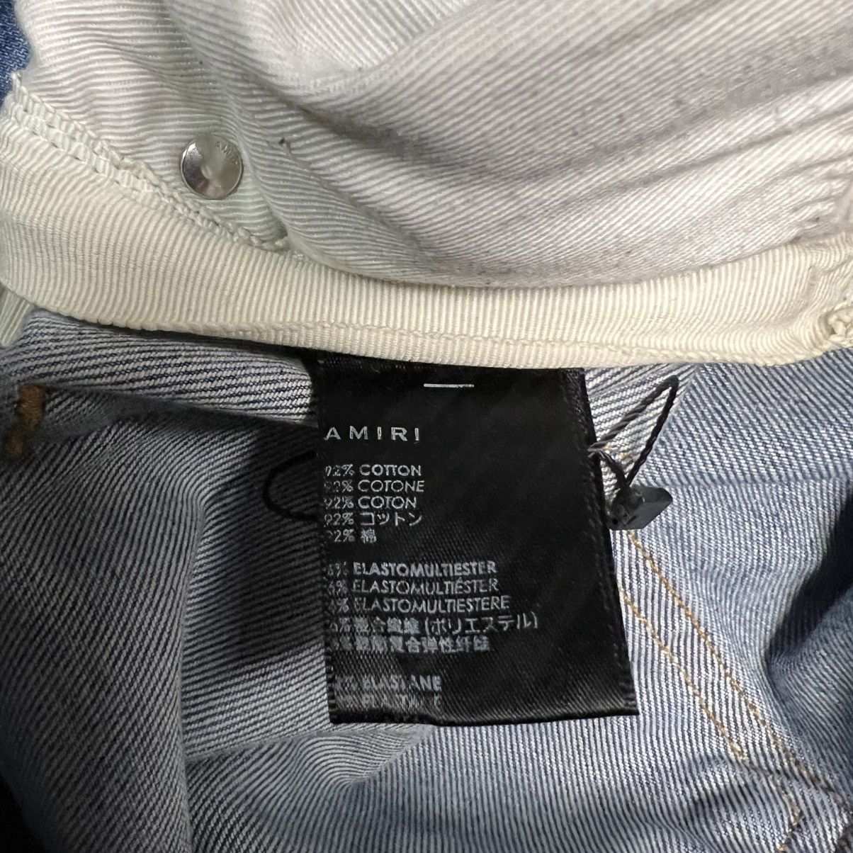 Amiri Amiri Orange Bandana Thrasher Jeans Clay Indigo Size US 33 - 5 Thumbnail