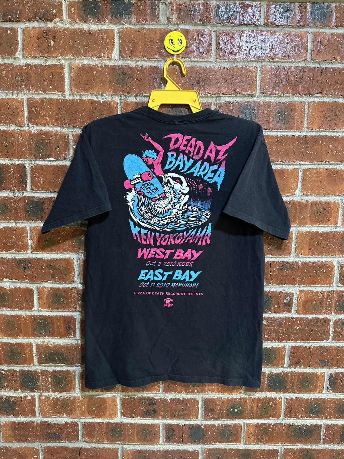 Band Tees × Japanese Brand × Vintage Vintage Ken Yokoyama Dead At Bay Area Faded Tee Size US M / EU 48-50 / 2 - 1 Thumbnail