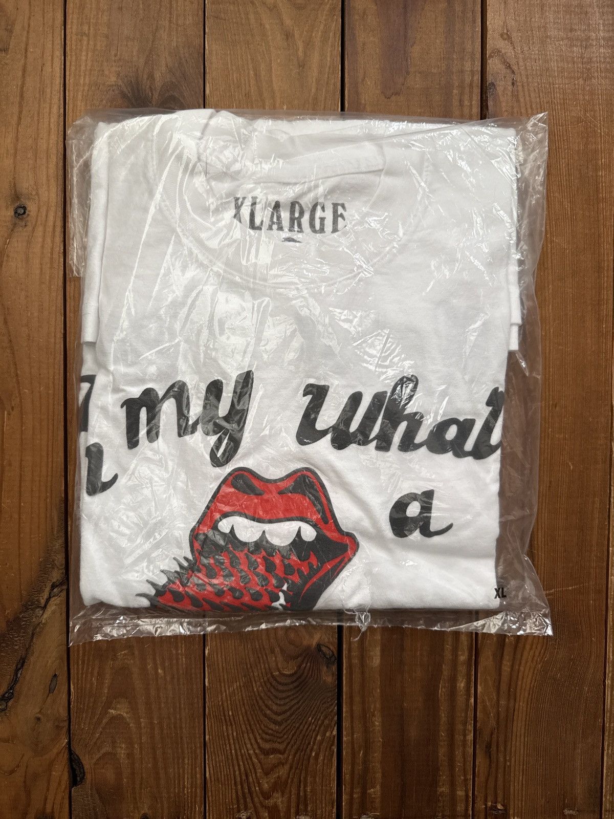 Cactus Plant Flea Market × The Rolling Stones CPFM Rolling Stones No Filter Strange Plant White Tee Shirt Size US XL / EU 56 / 4 - 4 Thumbnail