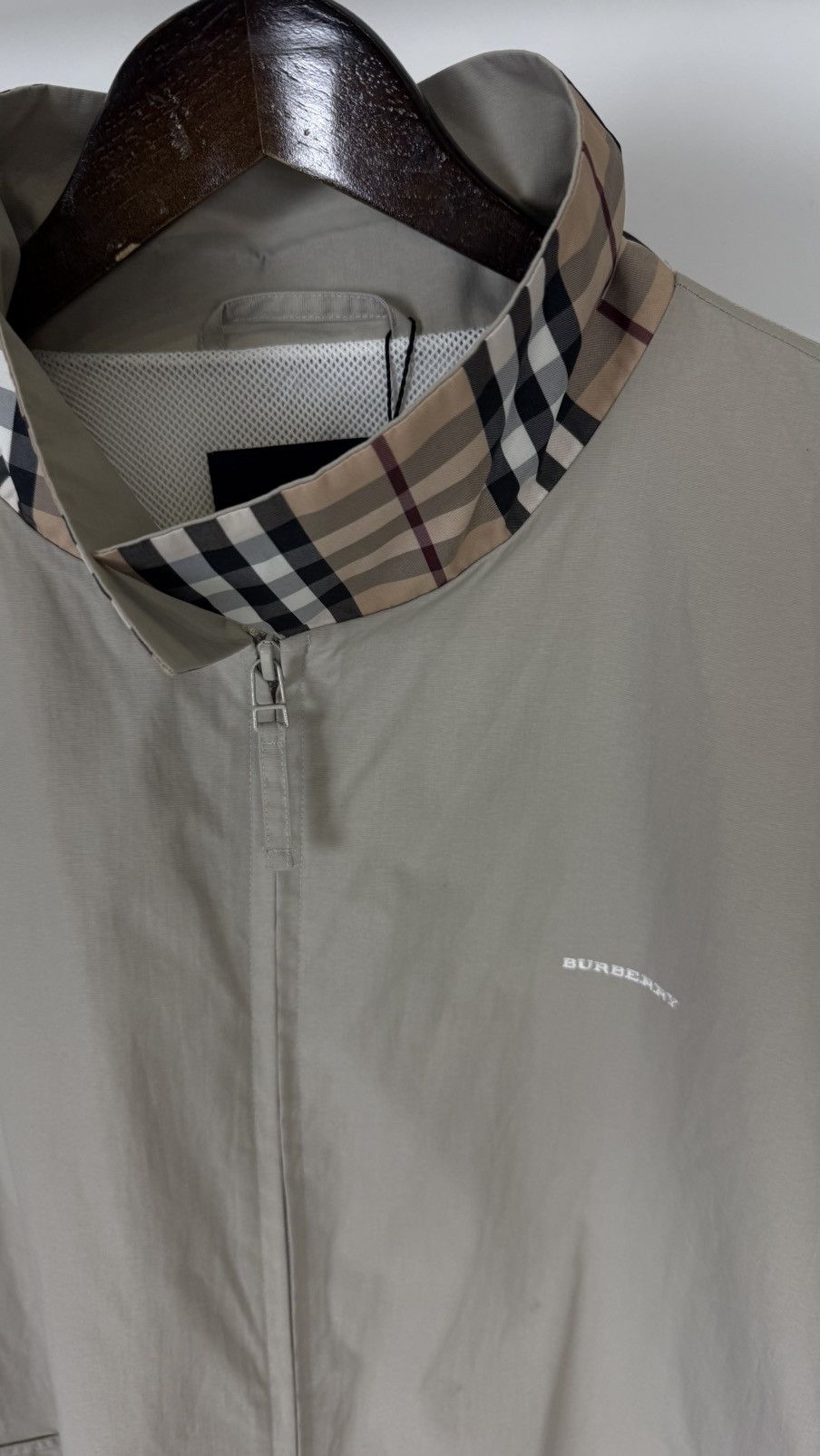 Burberry Burberry Nova Check Collar Light Jacket Size US XXL / EU 58 / 5 - 2 Thumbnail