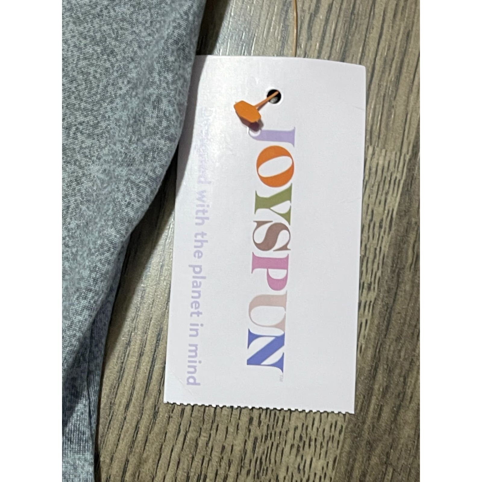 Vintage JOYSPUN Tank Women 2X Gray Rise and Shine NWT Tank Size XXL / US 16-18 / IT 52-54 - 7 Thumbnail