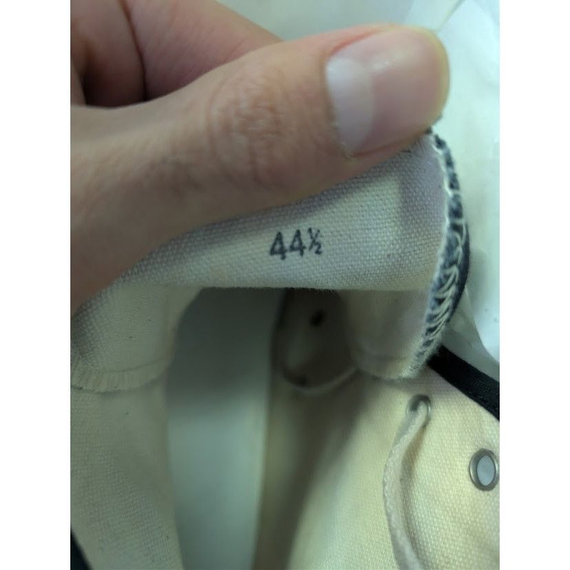 Maison Margiela o1rshd1 Q:2 / Tabi High Top Sneakers in Black/Beige 44.5 Size US 11.5 / EU 44-45 - 22 Thumbnail