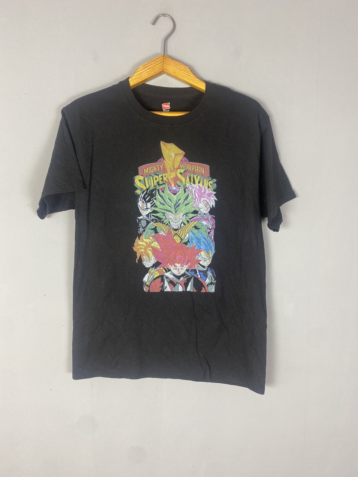 Hanes × Vintage Vintage mighty morphin T-shirt tee Size US M / EU 48-50 / 2 - 1 Thumbnail