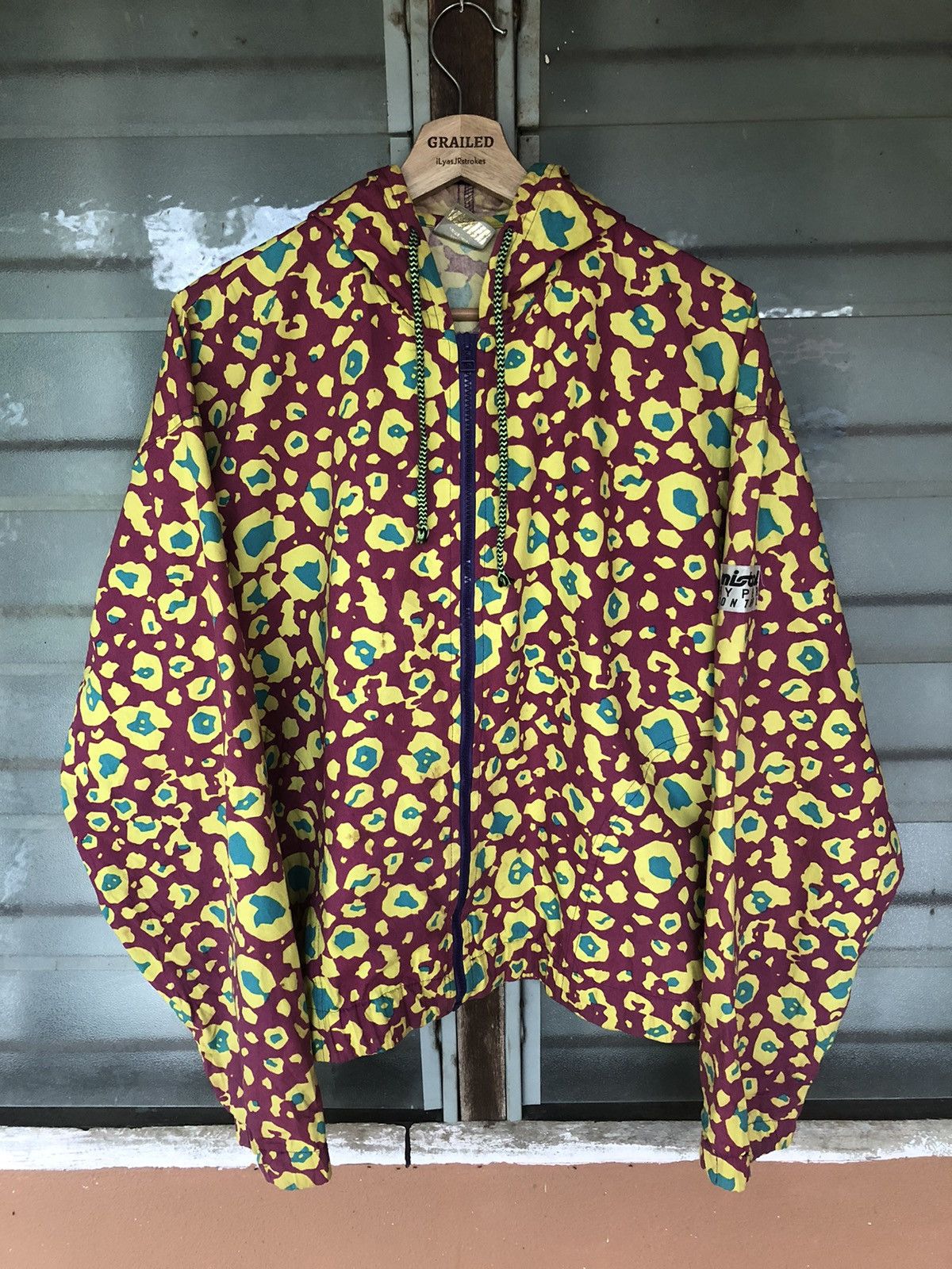 14th Addiction × If Six Was Nine × Japanese Brand Vintage Bistral Hyper Control Overprint Hoodie Jacket Size US L / EU 52-54 / 3 - 1 Thumbnail