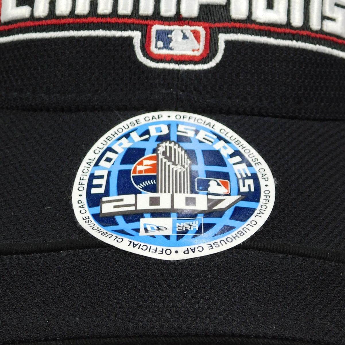 New Era Boston Red Sox 2007 World Series Champs Hat NWT Clubhouse Size ONE SIZE - 3 Thumbnail