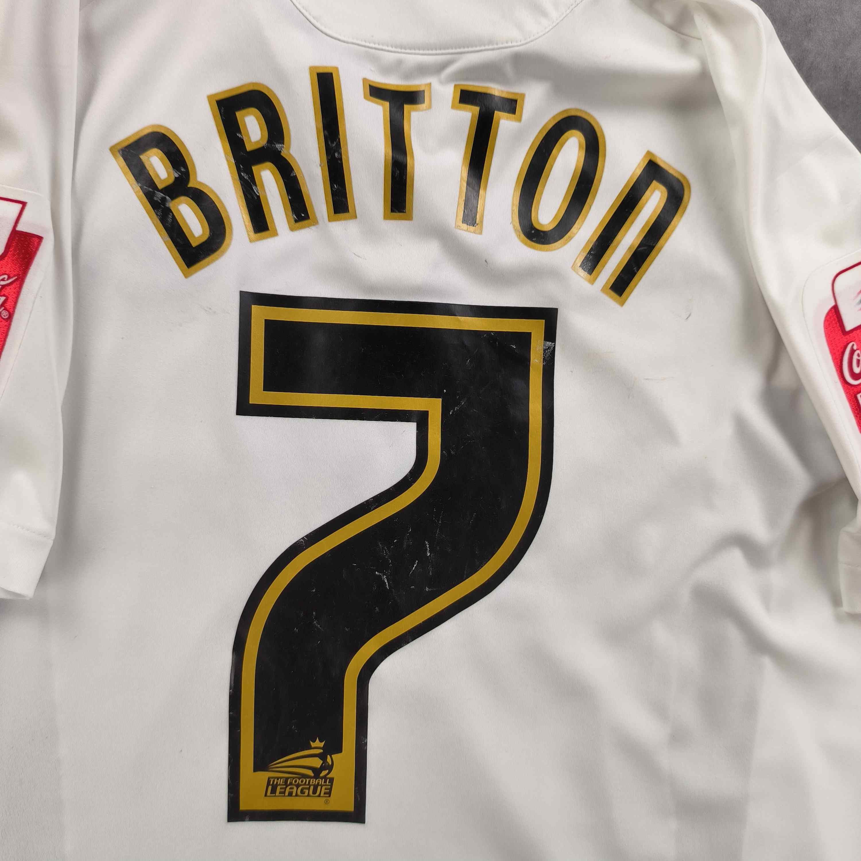 Umbro Swansea City 2009-10 Umbro home Britton football jersey sz S Size US S / EU 44-46 / 1 - 8 Thumbnail
