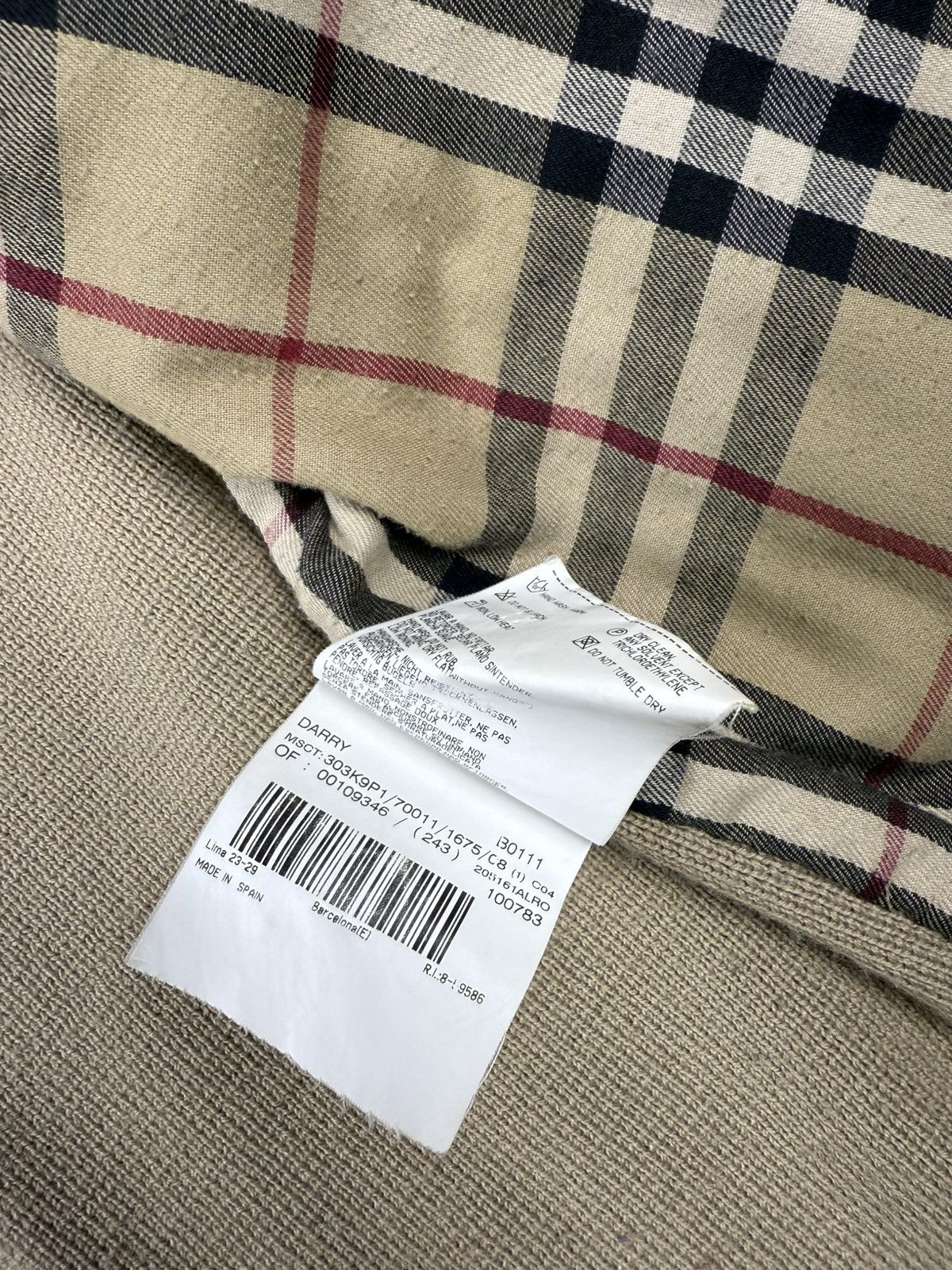 Burberry Burberry jacket curdoroy vintage novachek old money size 2XL Size US XXL / EU 58 / 5 - 13 Thumbnail