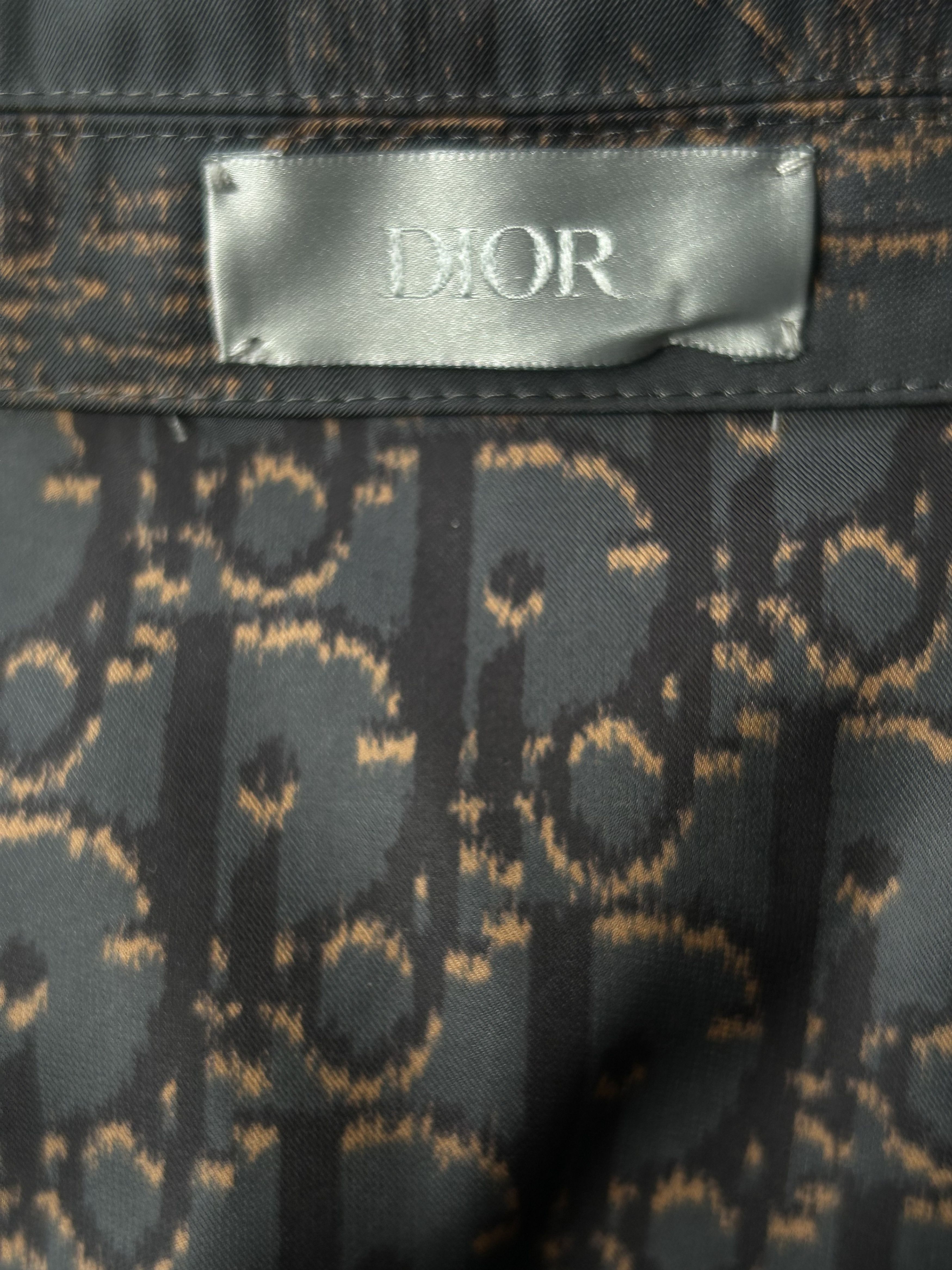 Dior Dior Cactus Jack Dark Grey & Brown Desert Graphic Jacket Size US XXL / EU 58 / 5 - 3 Thumbnail