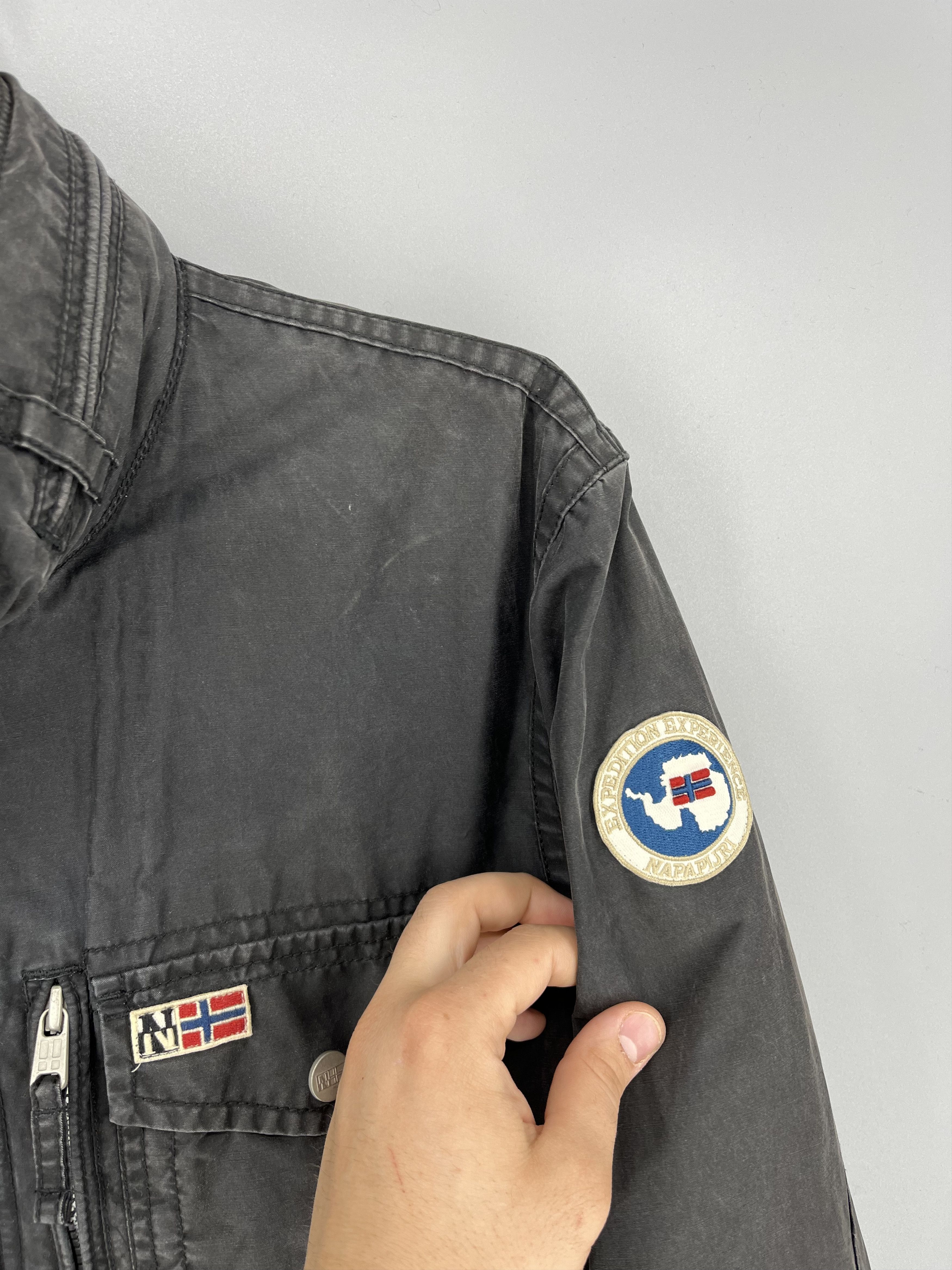 Other Napapijri Cargo Utility Multipockets Field Military Jacket Size US XL / EU 56 / 4 - 8 Thumbnail