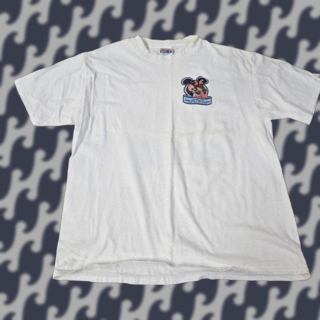 Hanes VINTAGE Walt Disney World Shirt Mens Large 1997 Teddy Bear Doll Convention 90s Size US L / EU 52-54 / 3 - 1 Thumbnail