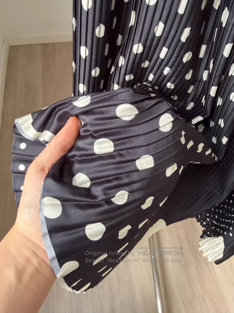 Dries Van Noten Dries Van Noten Polka Dot Midi Skirt Size 35" - 2 Thumbnail