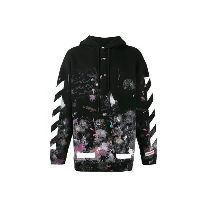 Off-White Off-White Black Graphic Print Sweatshirt for Men 0079 Size US XS / EU 42 / 0 - 1 Thumbnail
