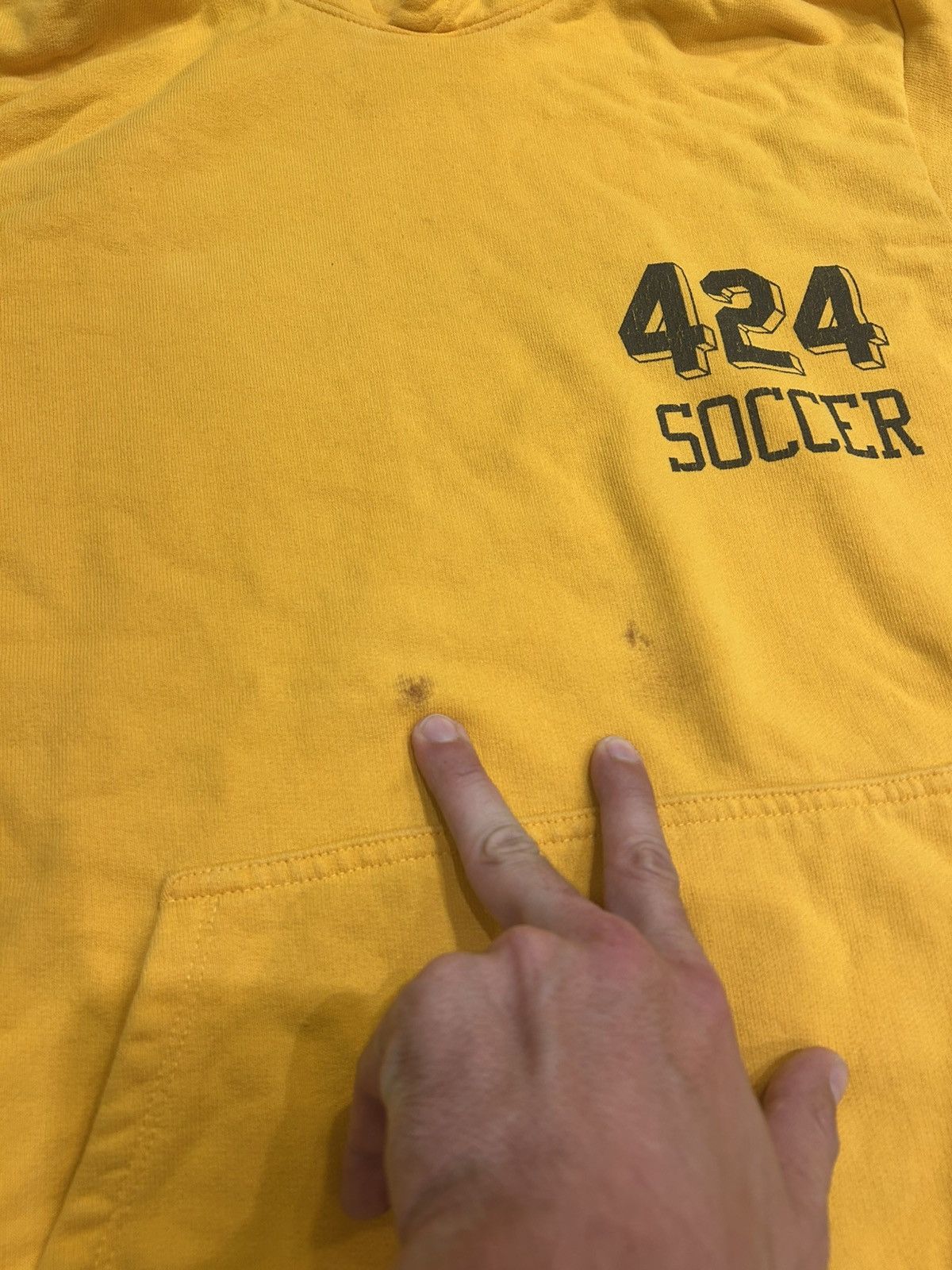 424 424 Soccer Hoodie Size US L / EU 52-54 / 3 - 2 Thumbnail
