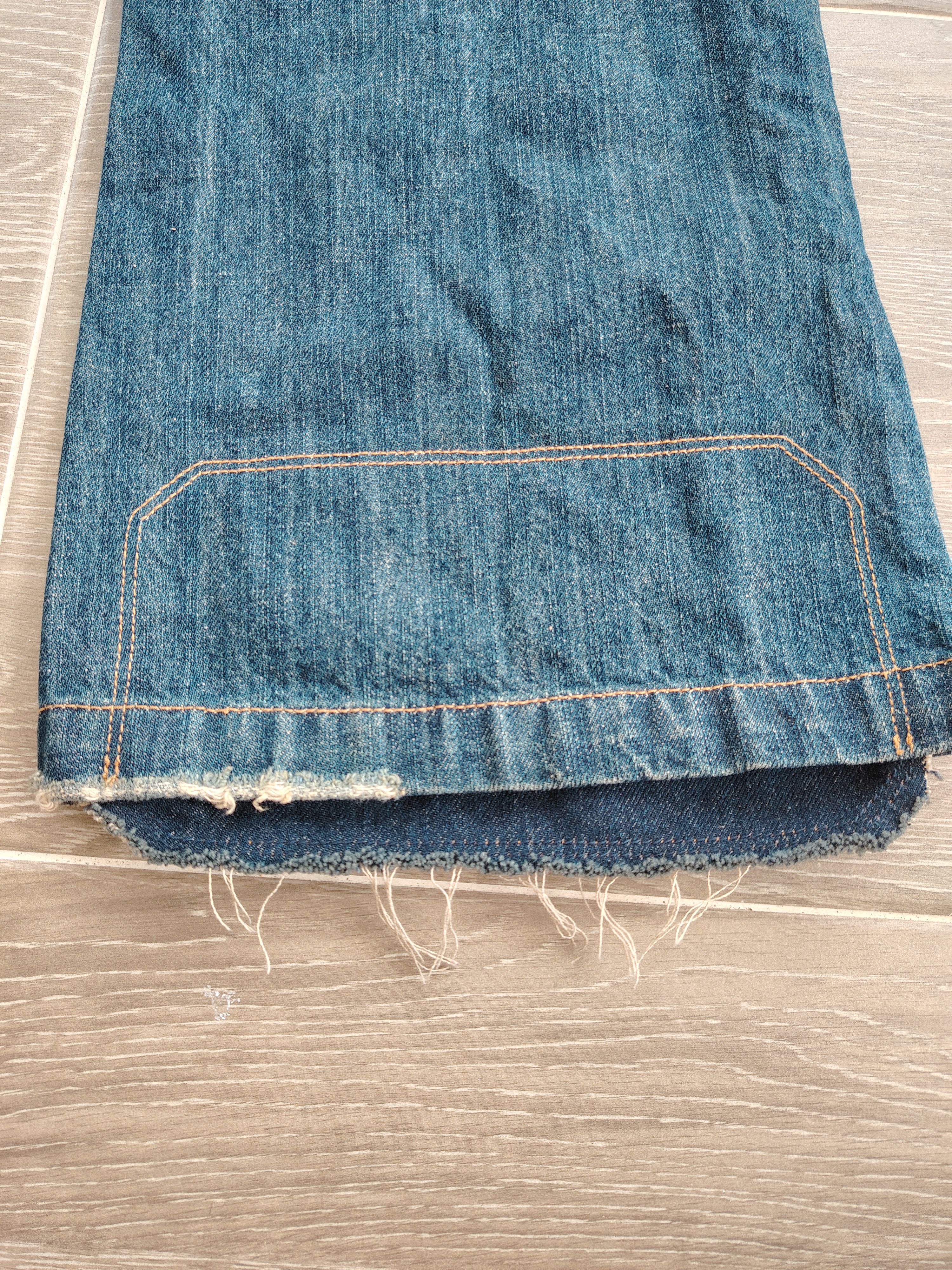 Diesel × If Six Was Nine × Le Grande Bleu (L.G.B.) Flare Bootcut Diesel Jeans Pant Gothic Size 27" / US 4 / IT 40 - 5 Thumbnail