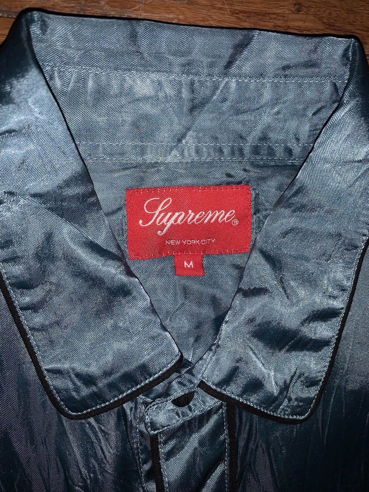 Supreme 2016 supreme satin western shirt Size US M / EU 48-50 / 2 - 2 Thumbnail
