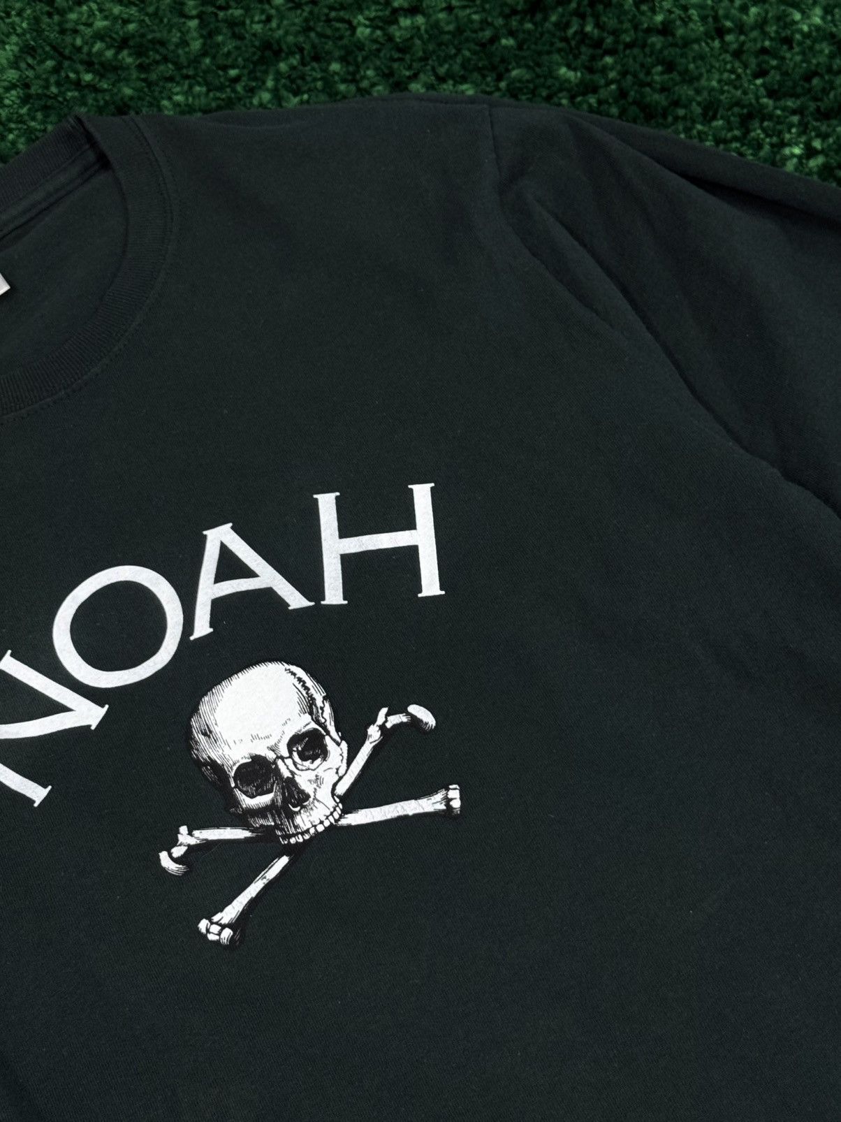 Noah Noah Forest Green Jolly Roger Pirate Skull Bones Medium Size US M / EU 48-50 / 2 - 2 Thumbnail