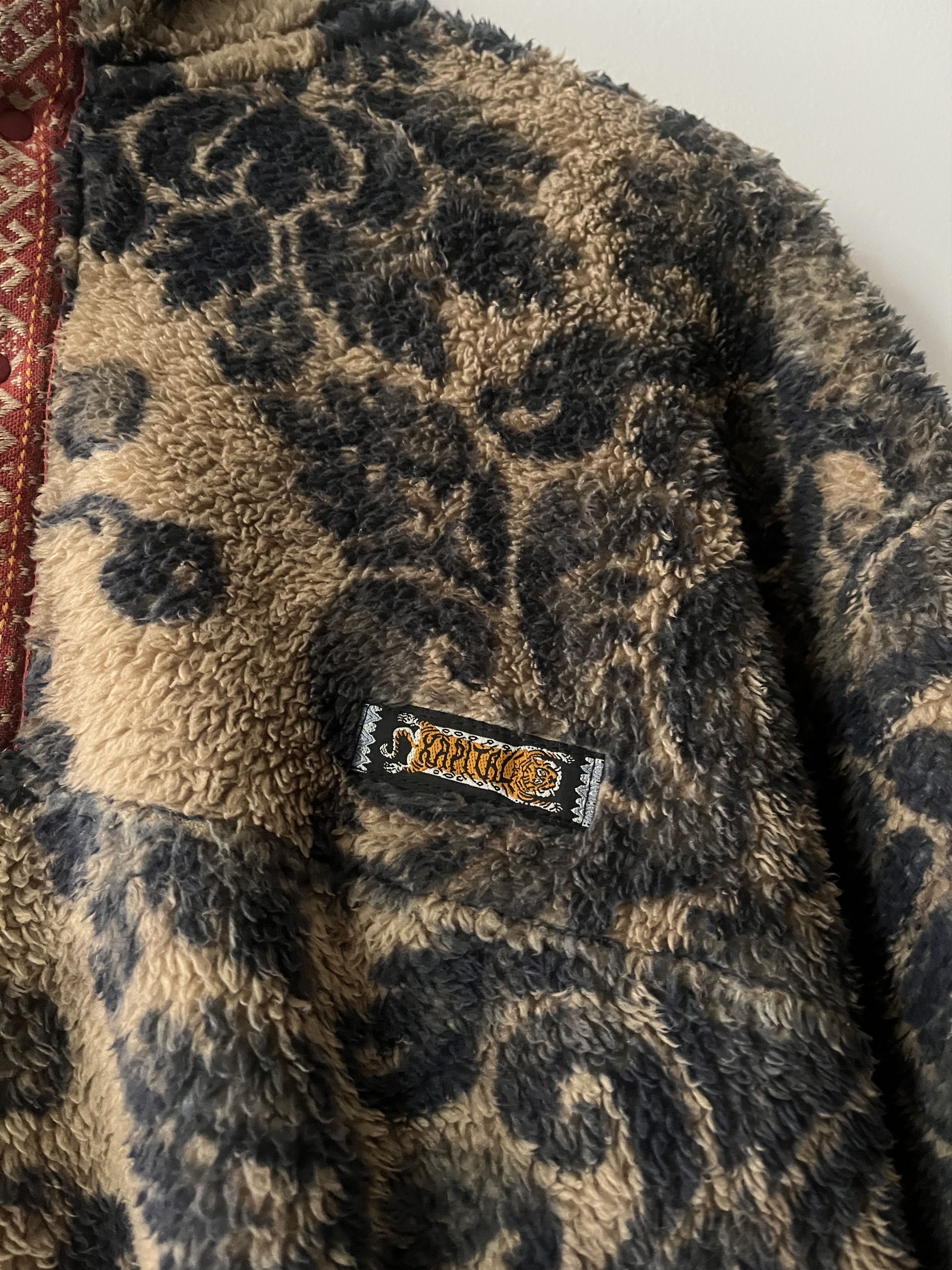 Kapital Damask Fleece Pullover Size US L / EU 52-54 / 3 - 2 Thumbnail