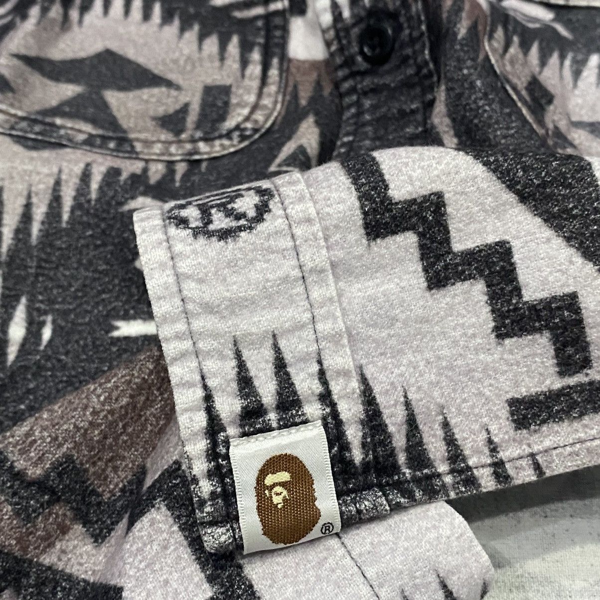 Bape Bape Native Longsleeve Button Up Shirt Size US S / EU 44-46 / 1 - 5 Thumbnail