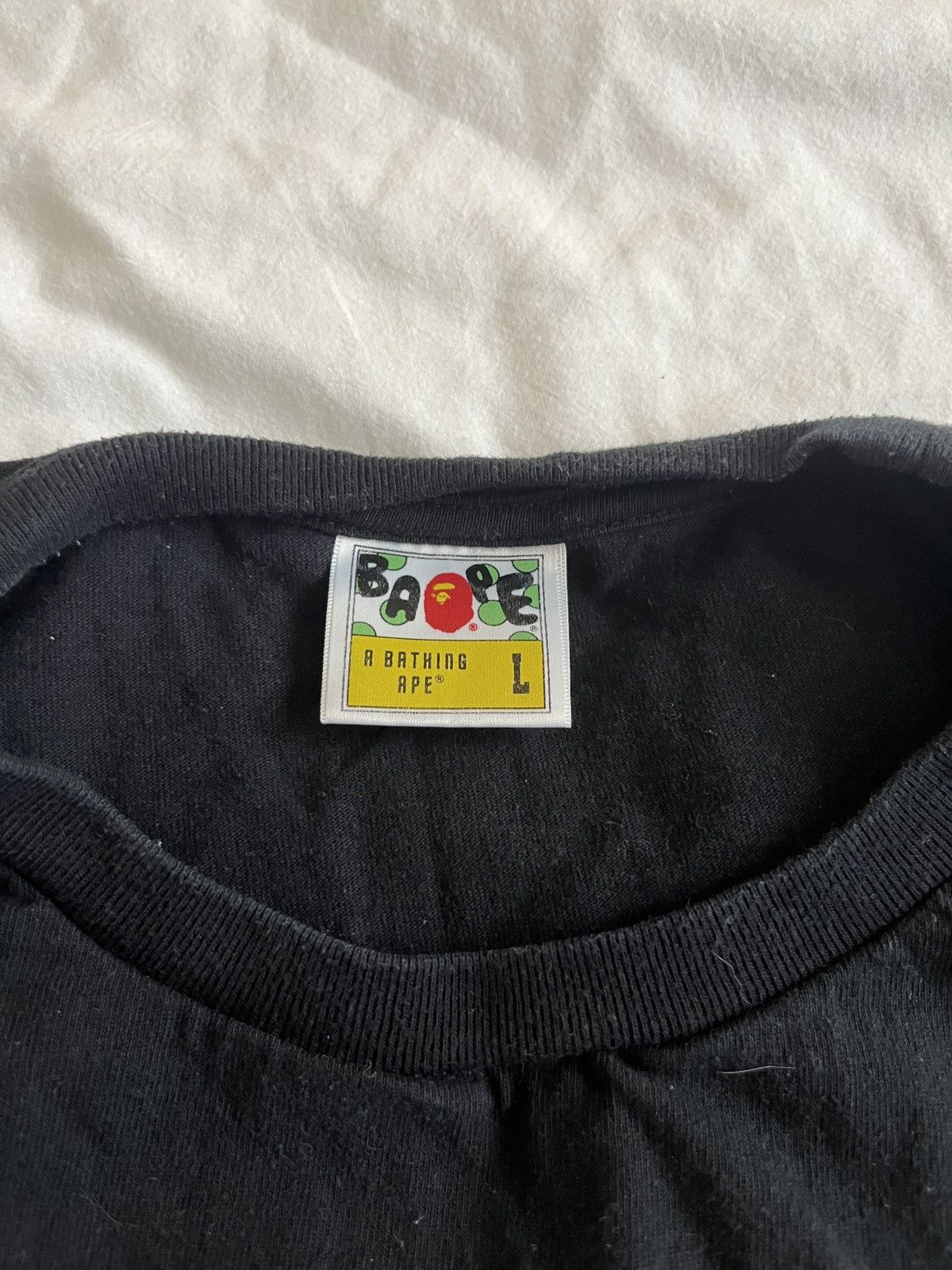 Bape Space Camo College Tee Size US L / EU 52-54 / 3 - 3 Thumbnail