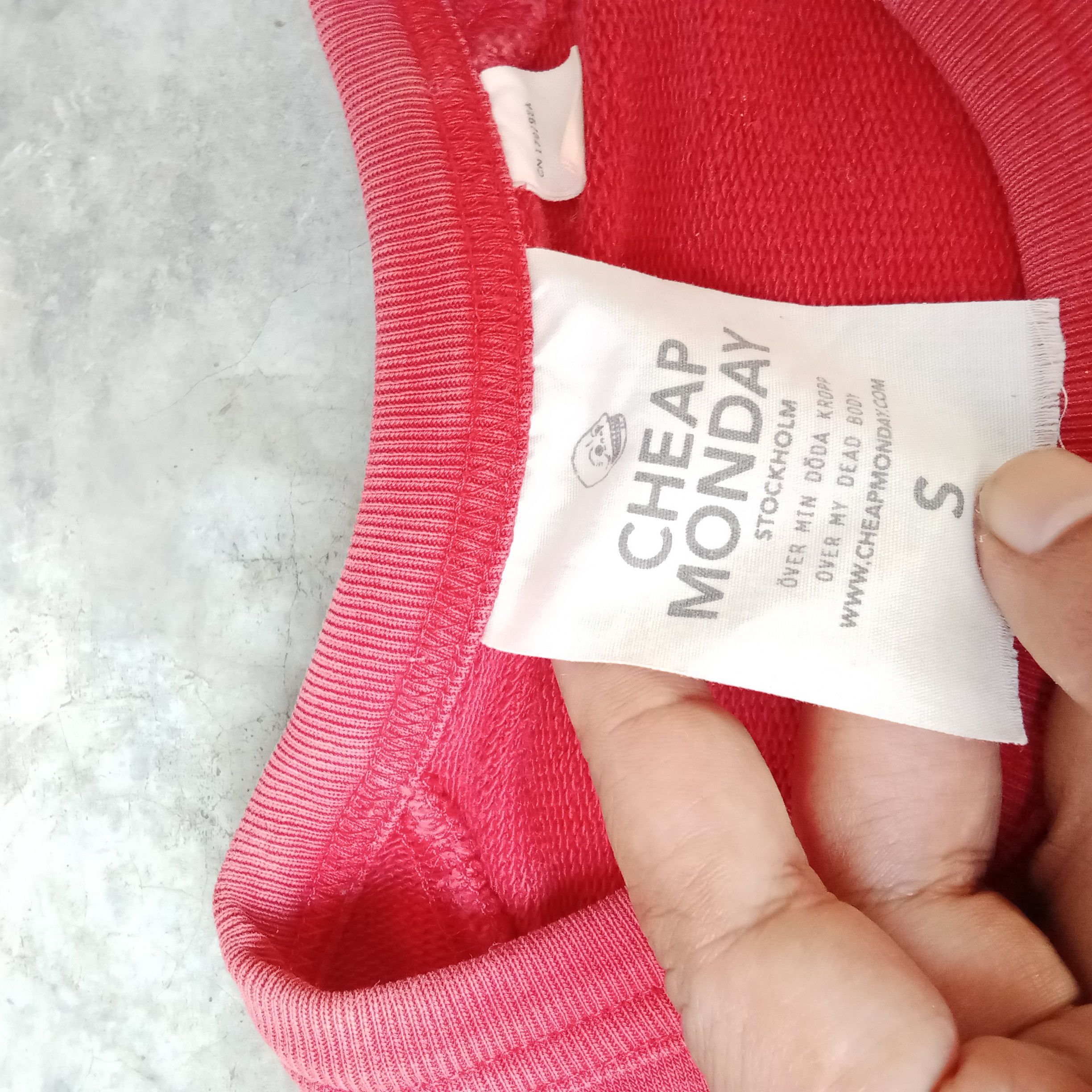 Cheap Monday × Japanese Brand Cheap Monday sweatshirt Size US L / EU 52-54 / 3 - 9 Thumbnail