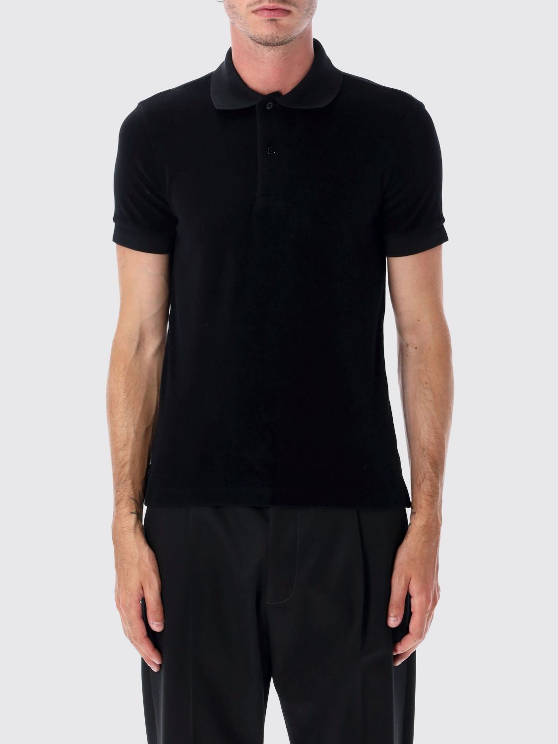 Tom Ford Tom Ford Polo Shirt Men Black Size US L / EU 52-54 / 3 - 1 Thumbnail