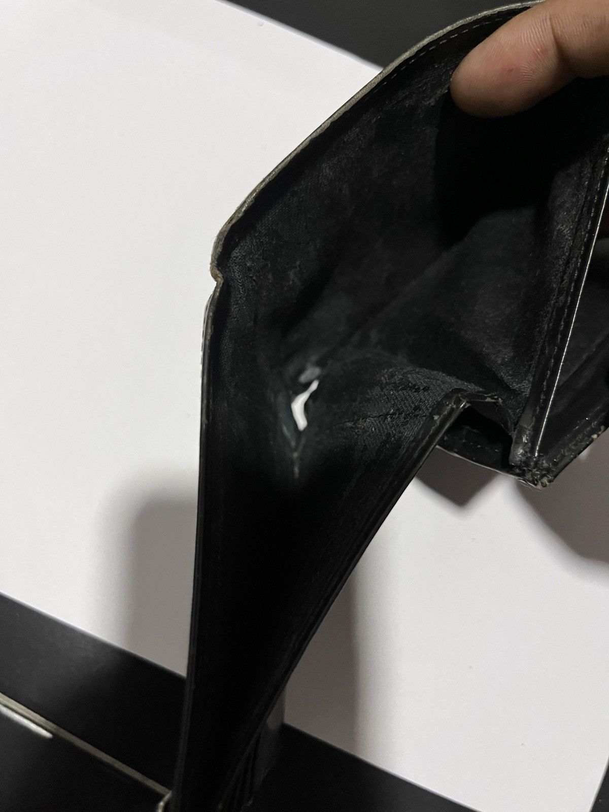 Jean Paul Gaultier × Vintage Jean-Paul Gaultier Black and Silver Wallet-purses Size ONE SIZE - 8 Thumbnail