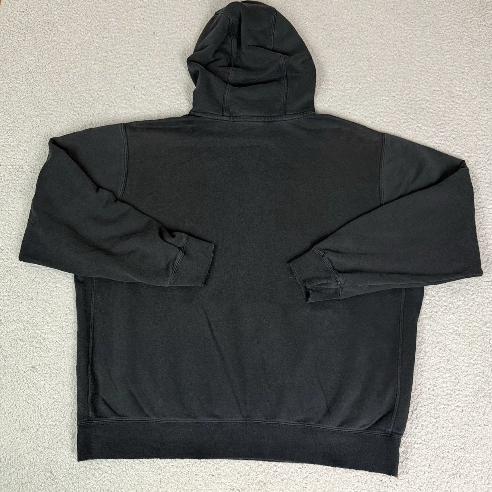 Nike Nike Hoodie Mens XL Black Regular Fit Sportswear Logo Pockets Hooded Fleece Sweatshirt Size US XL / EU 56 / 4 - 5 Thumbnail