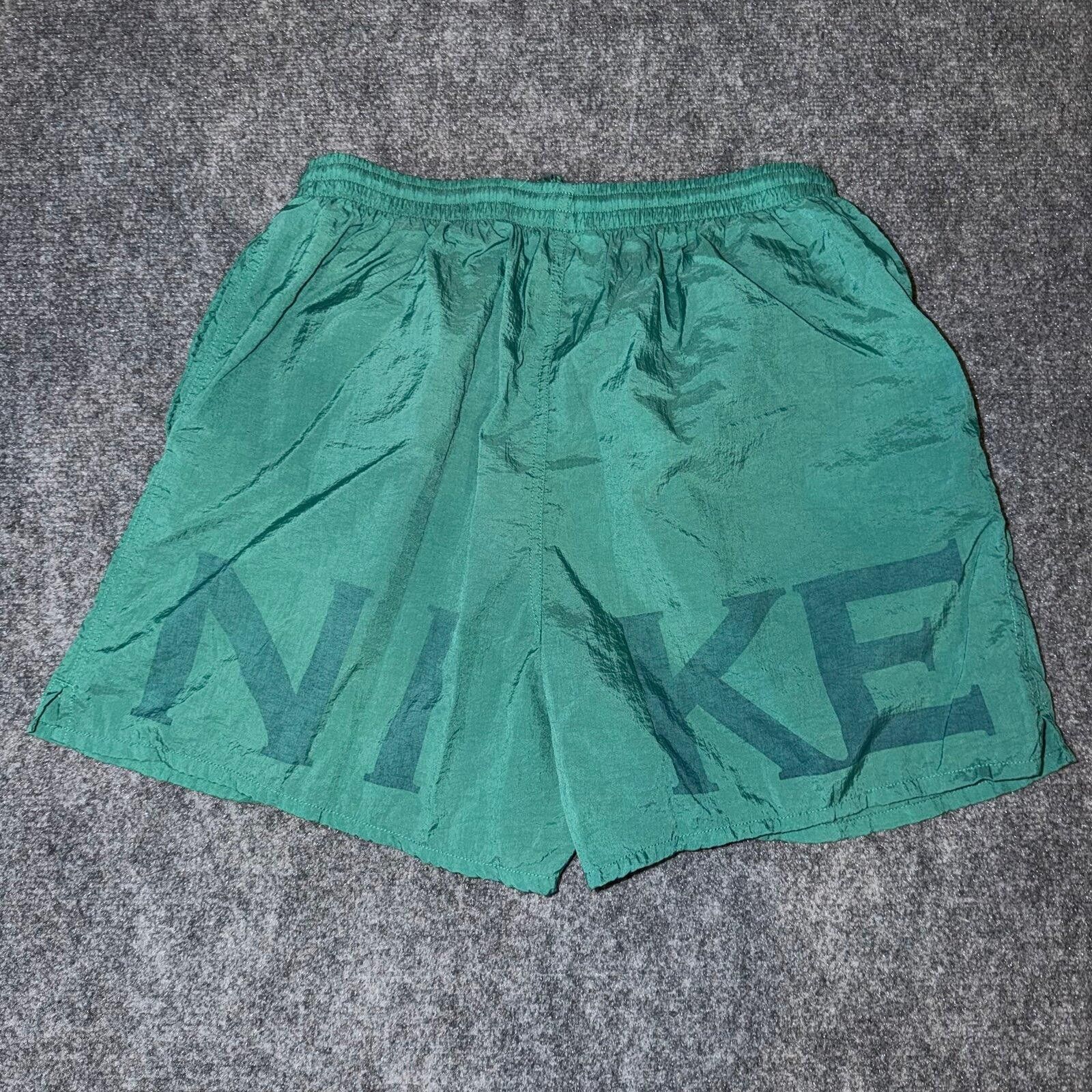 Nike Nike Lime Green Nylon Athletic Volley Shorts Mens XL Size US 36 / EU 52 - 5 Thumbnail
