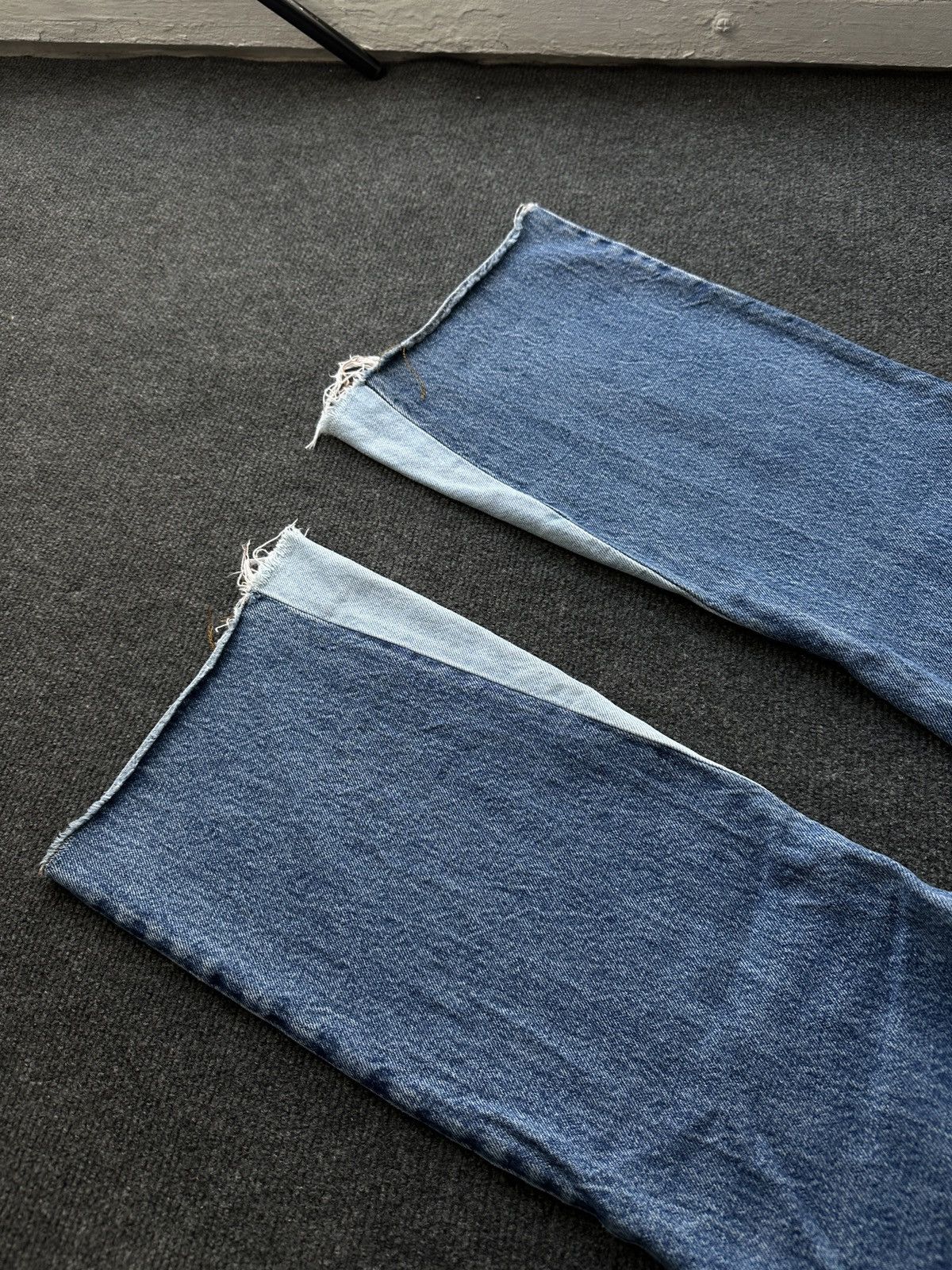 Sandro FLARED BOOTCUT 🚨 SANDRO WOMEN RARE BLUE DENIM PANTS Size 26" / US 2 / IT 38 - 12 Thumbnail