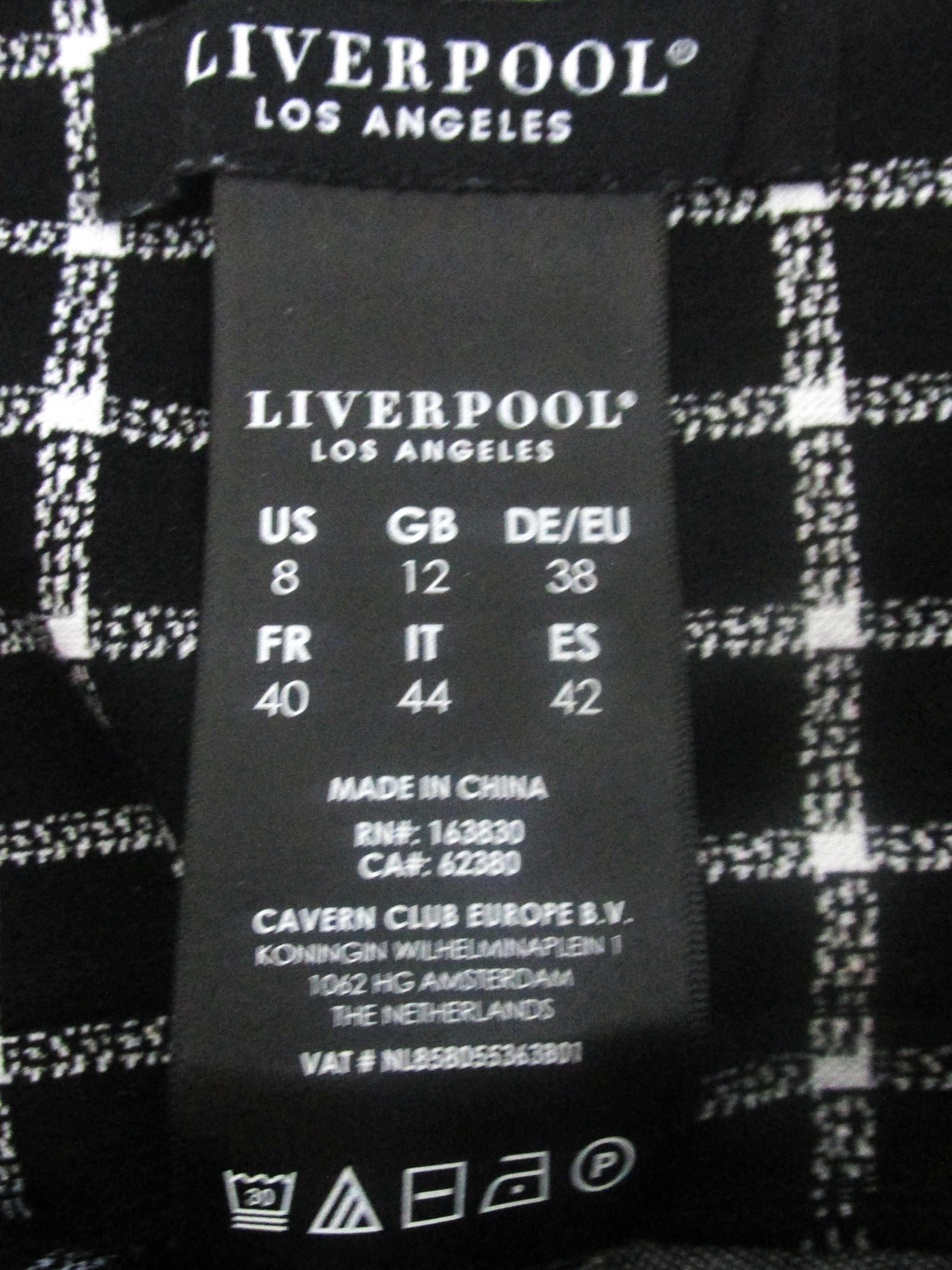 Other Liverpool Women's Dress Pants Size 8 Size 30" / US 8 / IT 44 - 2 Thumbnail