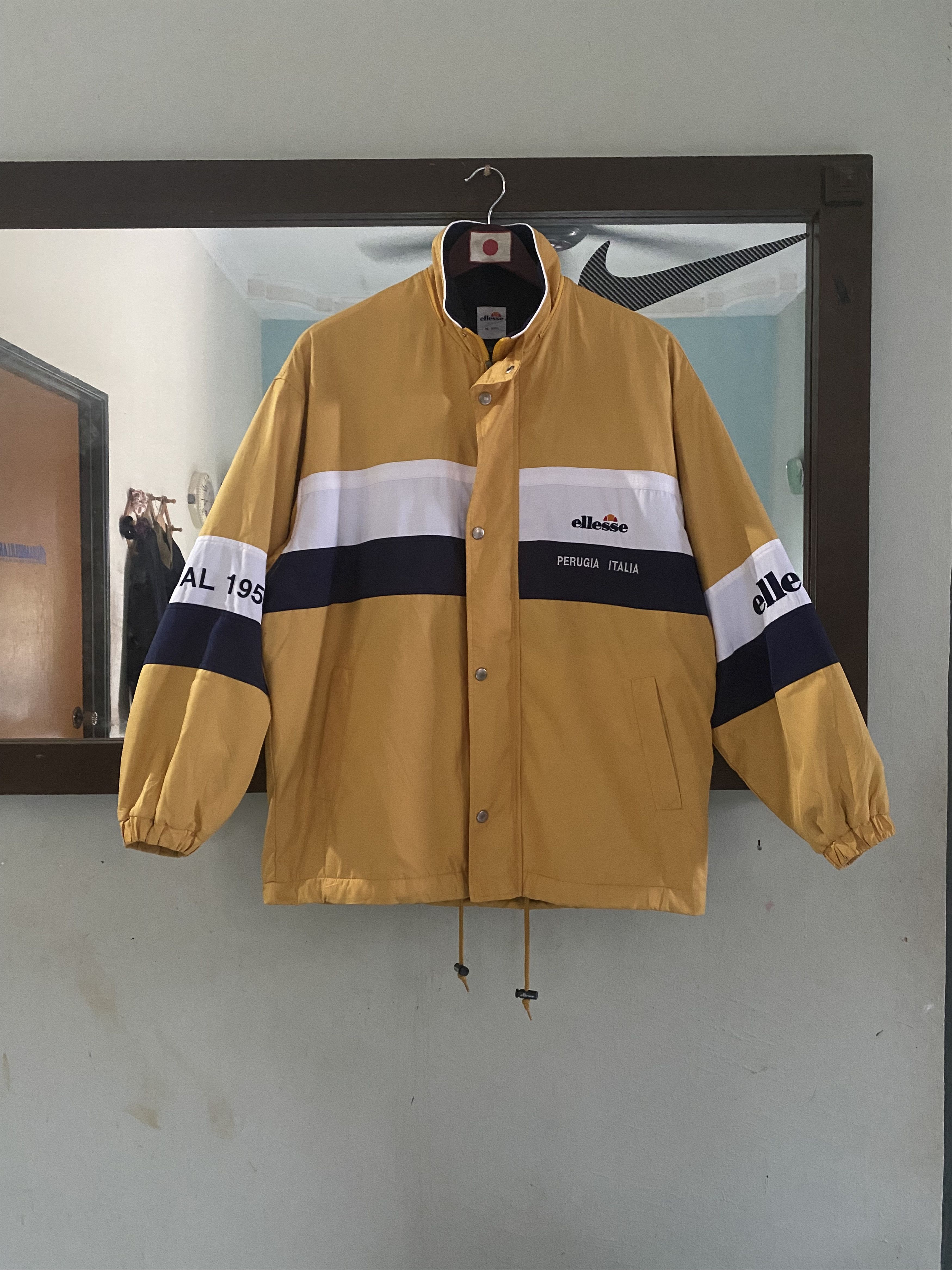 Ellesse × Japanese Brand Vintage Ellesse Perugia Italia Jacket Size US M / EU 48-50 / 2 - 1 Thumbnail