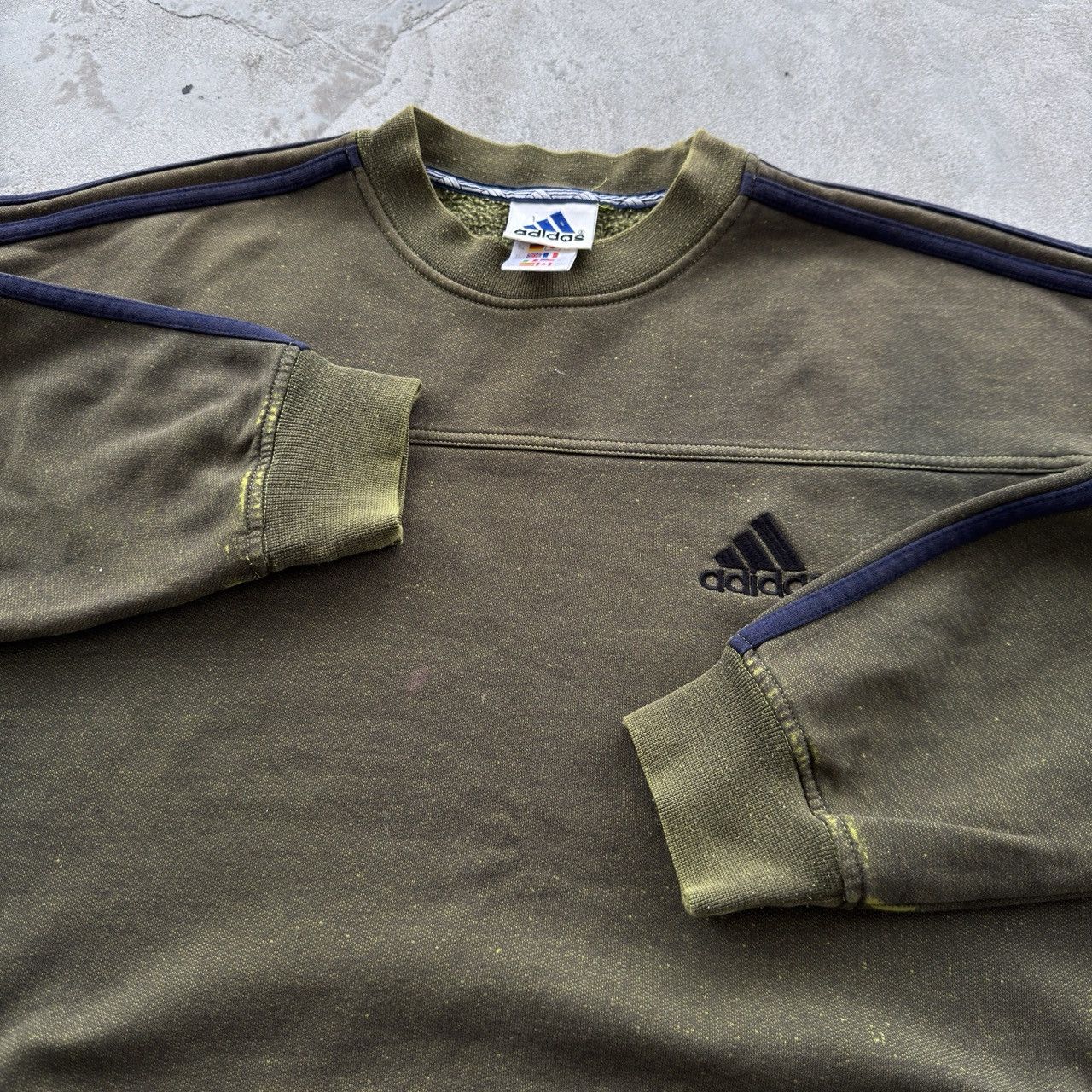 Adidas Vintage 90s Adidas Crewneck Sweatshirt Size US XL / EU 56 / 4 - 4 Thumbnail
