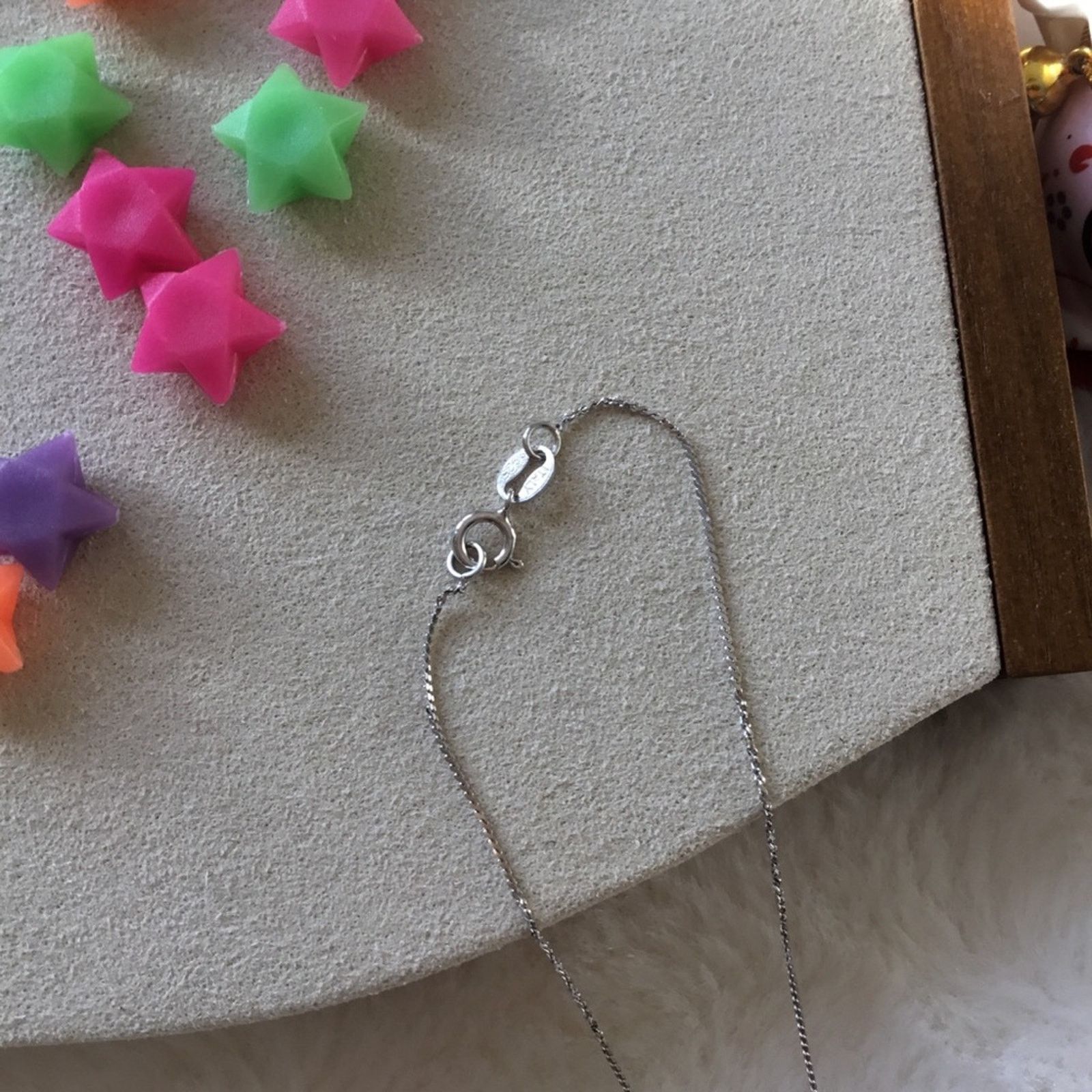 Other Sterling Silver Pink Heart Pendant Necklace Size ONE SIZE - 5 Thumbnail