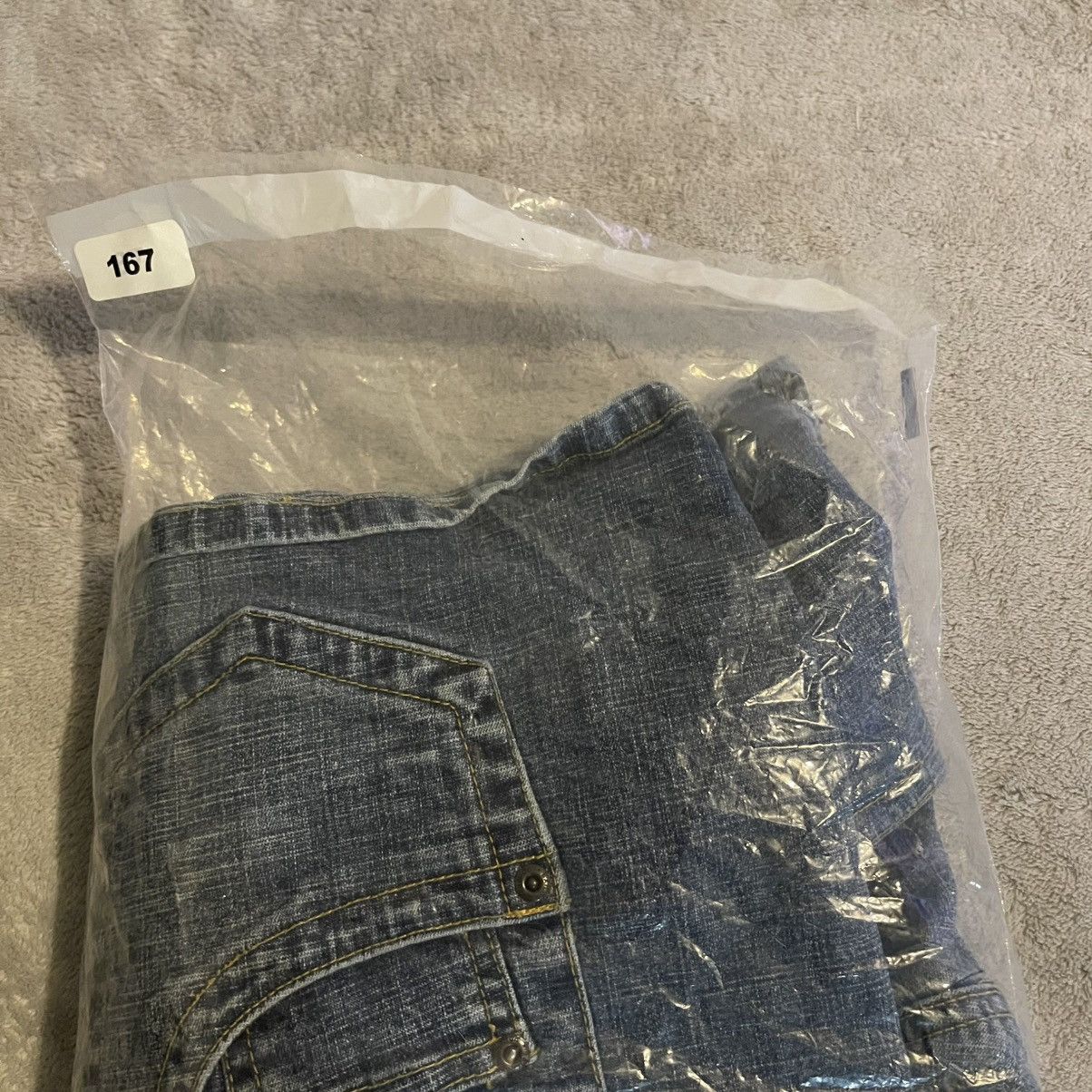 Other Vintage Baileys Point Womens Denim Jean Shorts 17 Blue Y2K Size 36" / US 14 / IT 50 - 11 Thumbnail