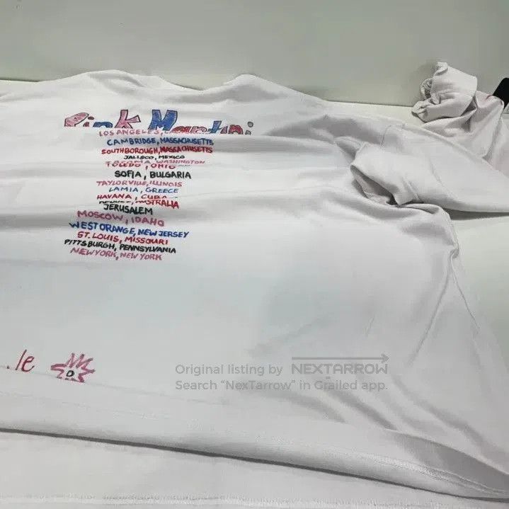 Balenciaga Balenciaga White Graphic Long Sleeve T. Size US S / EU 44-46 / 1 - 8 Thumbnail