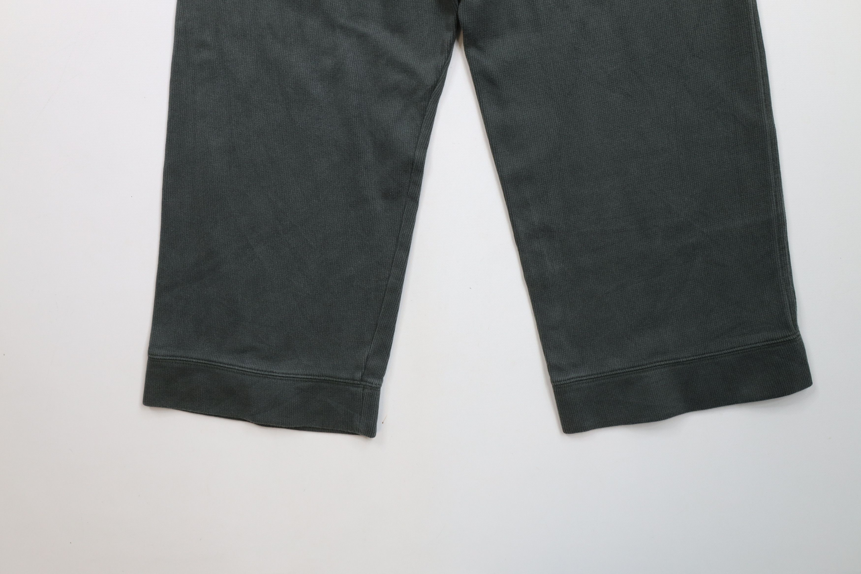 Nike × Vintage Vintage 90s Y2K Nike Mini Swoosh Ribbed Knit Capris Pant Size 22" - 10 Thumbnail