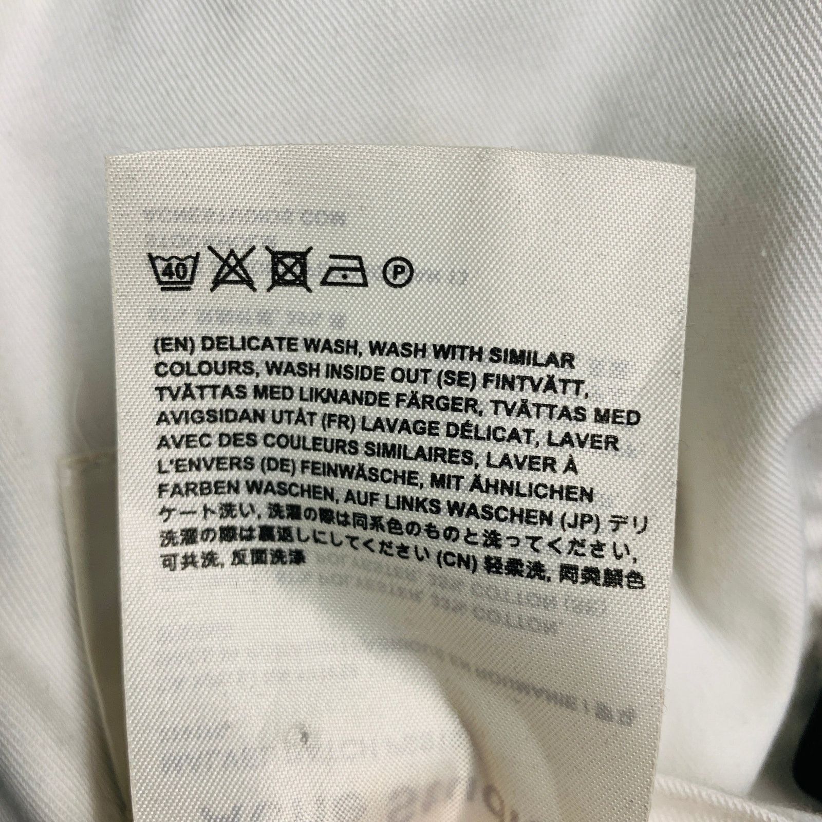 Acne Studios ACNE STUDIOS Size 44 Black Polyester Cotton Patches Jacket Size US S / EU 44-46 / 1 - 8 Thumbnail