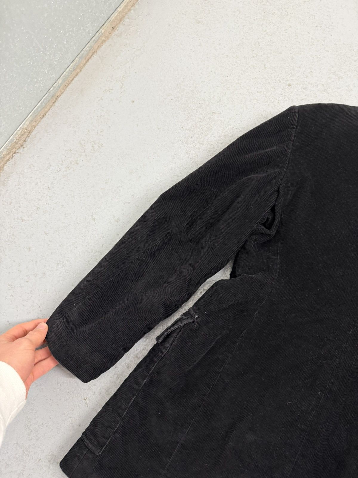 Jean Paul Gaultier Vintage Jean Paul Gaultier Corduroy Double Breaster Coat Size M / US 6-8 / IT 42-44 - 17 Thumbnail