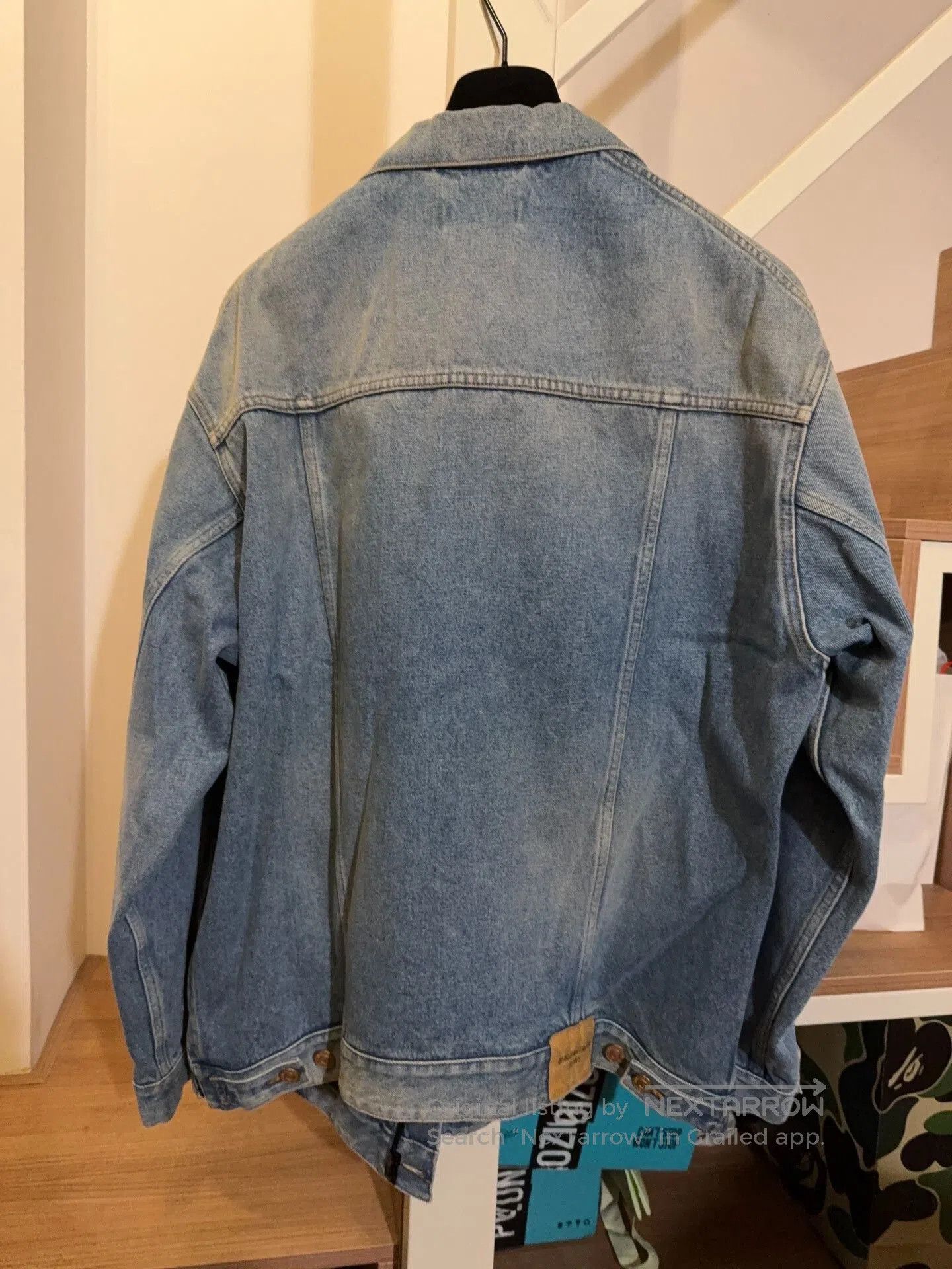Balenciaga Balenciaga Retro Light Denim Jacket Uni. Size US S / EU 44-46 / 1 - 2 Thumbnail