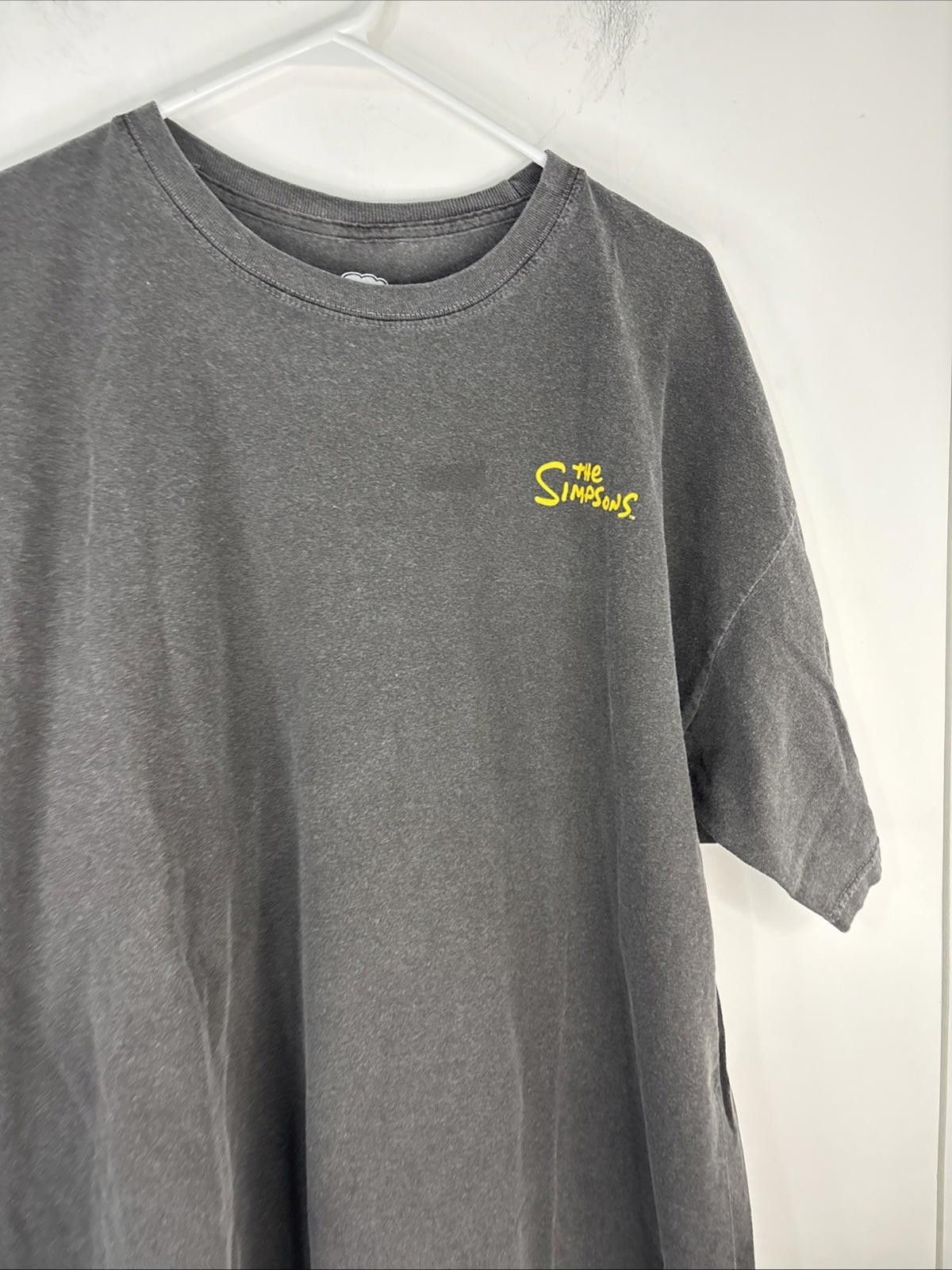 The Simpsons The Simpsons Bart Simpson Skeleton Skateboard T Shirt XL Blk Size US XL / EU 56 / 4 - 2 Thumbnail