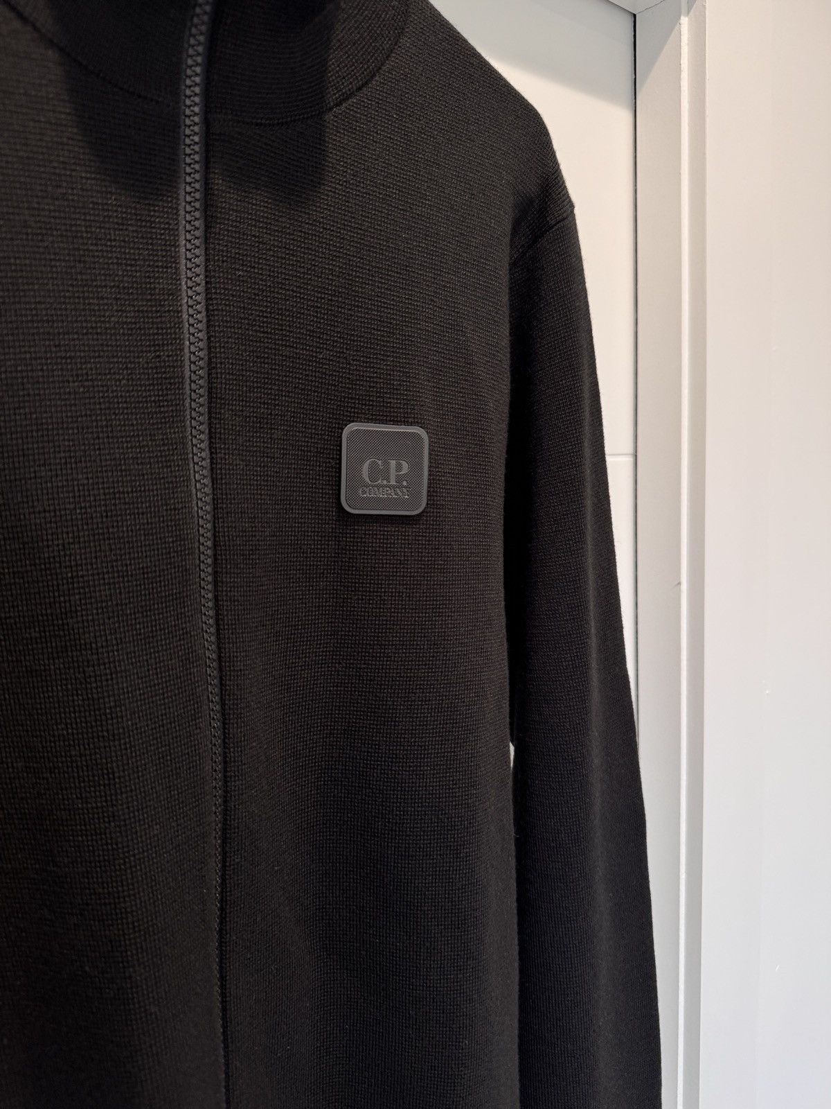 C.P. Company CP Company Metropolis Merino Wool Knit Full Zip Black Sz 50 Size US S / EU 44-46 / 1 - 3 Thumbnail