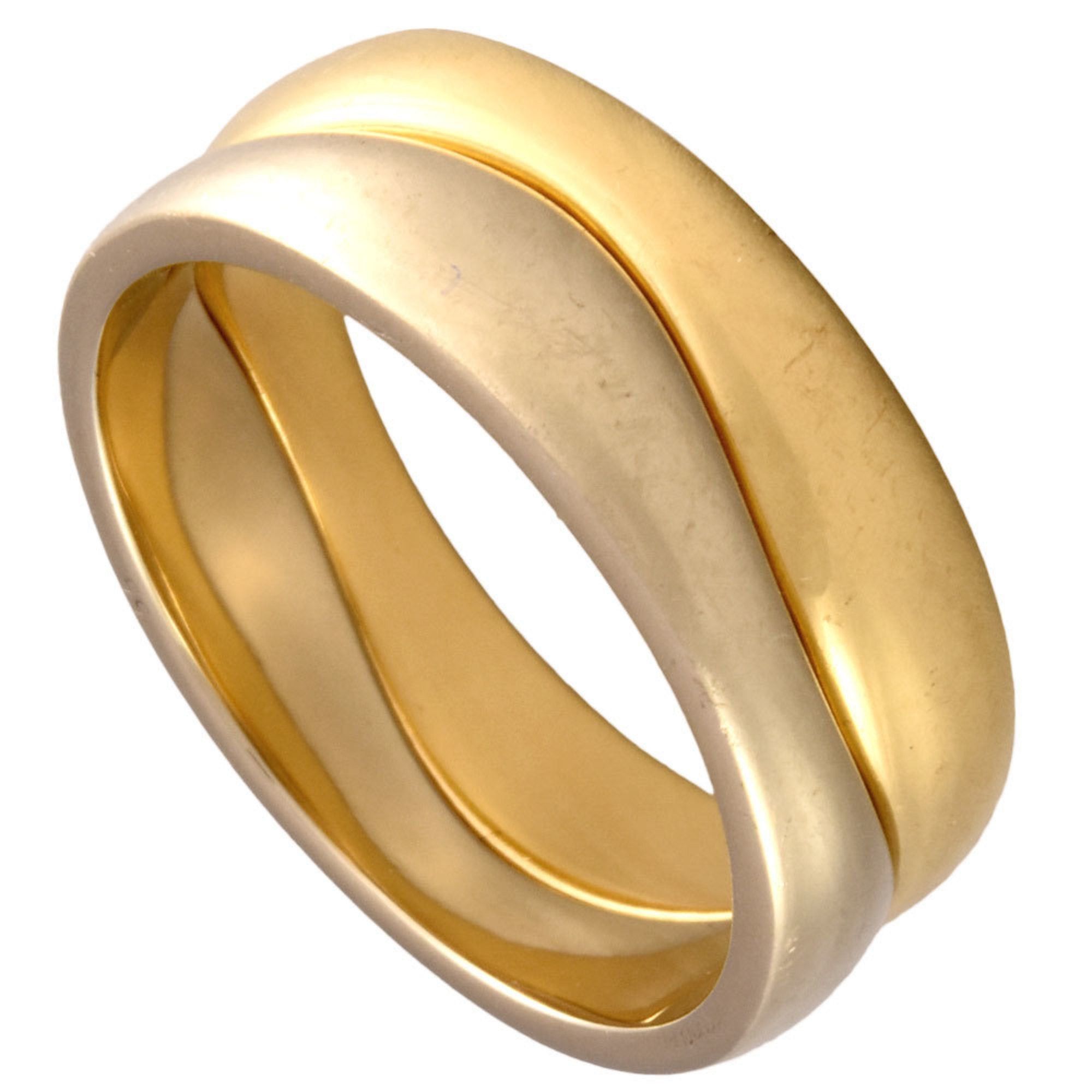 image of Cartier Love Me Ring 55 K18Yg K18Wg 8.7G Women's in White